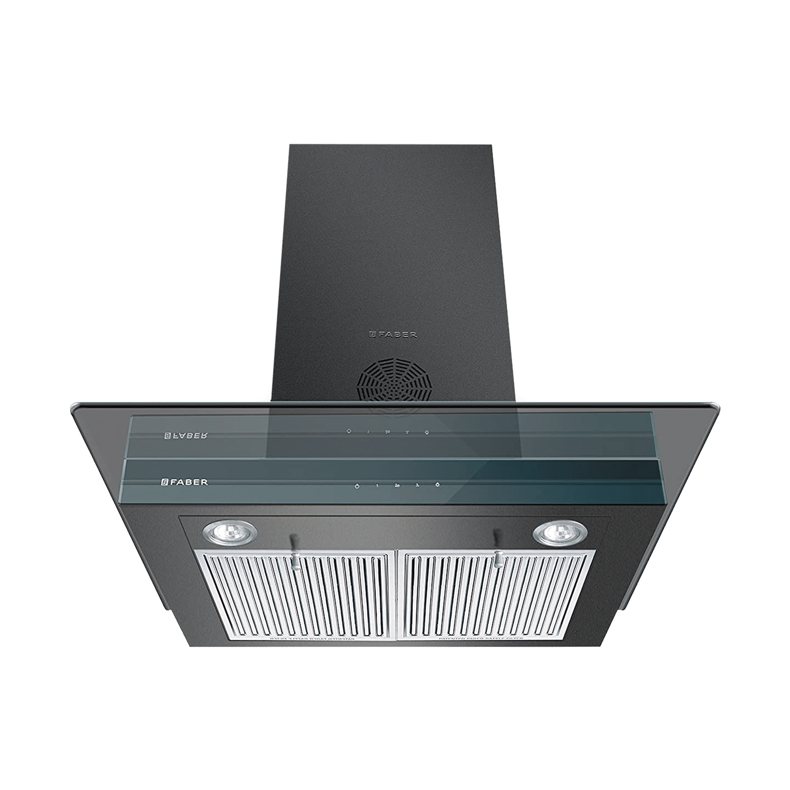 FABER SUPER 3D PLUS T2S2 BK TC LTW 60cm 1150m3/hr Ducted Wall Mounted Chimney with Touch Control Panel (Black)_6