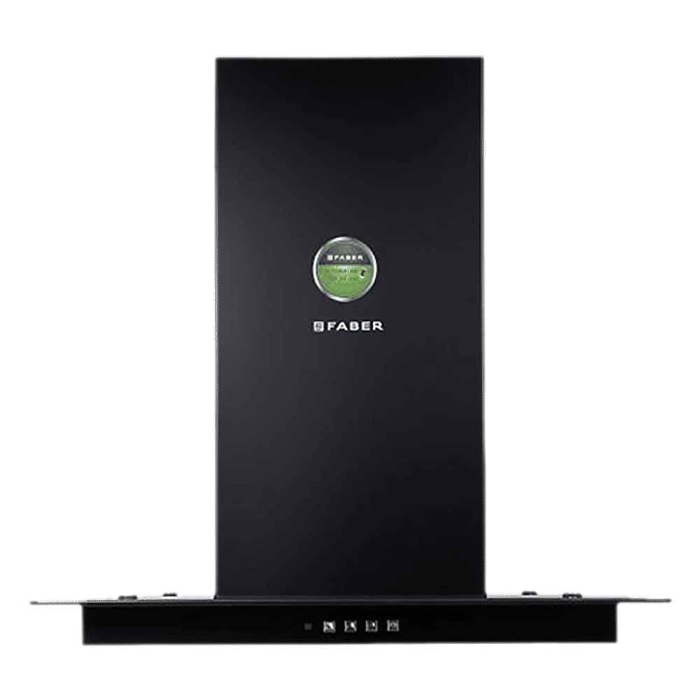 FABER Glassy 3D 60cm 1095m3/hr Ducted Wall Mounted Chimney with Baffle Filter (Black) FABER Glassy 3D 60cm 1095m3/hr Ducted Wall Mounted Chimney with Baffle Filter (Black)_15