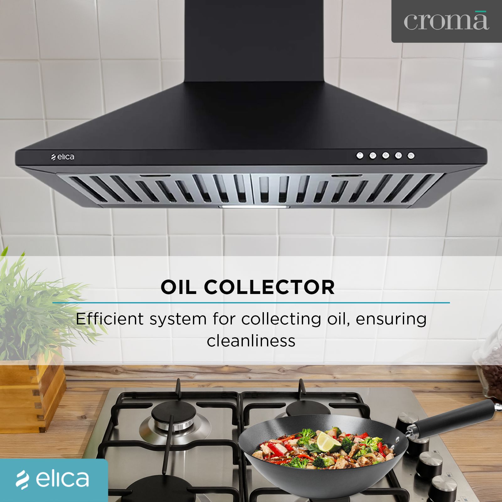 elica STRIP BF 60 NERO 60cm 880m3/hr Ducted Wall Mounted Chimney with Push Button Control (Black) elica STRIP BF 60 NERO 60cm 880m3/hr Ducted Wall Mounted Chimney with Push Button Control (Black)_15