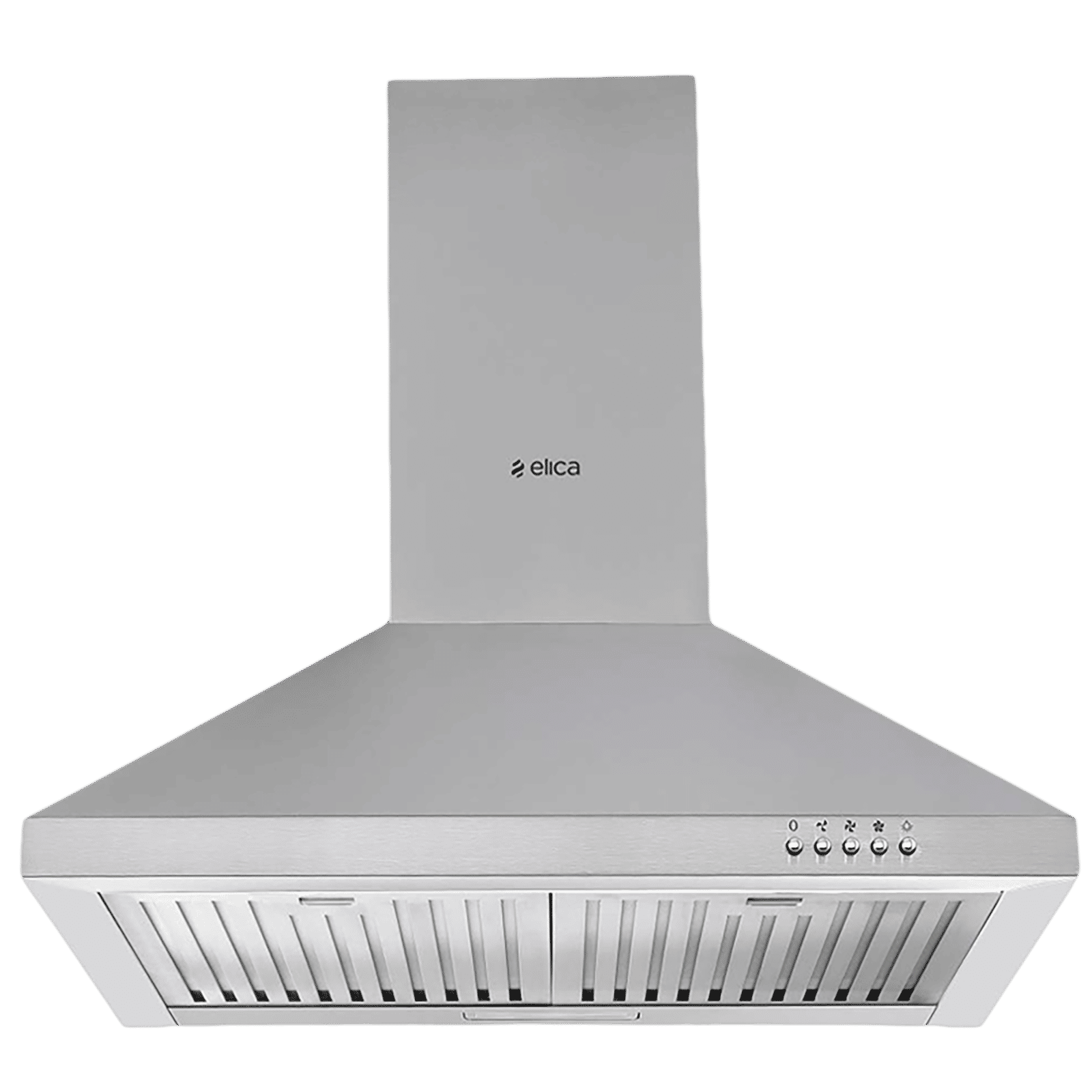 elica AH 260 BF SS 60cm 1100m3/hr Ducted Wall Mounted Chimney with Push Button Control (Silver) elica AH 260 BF SS 60cm 1100m3/hr Ducted Wall Mounted Chimney with Push Button Control (Silver)_1