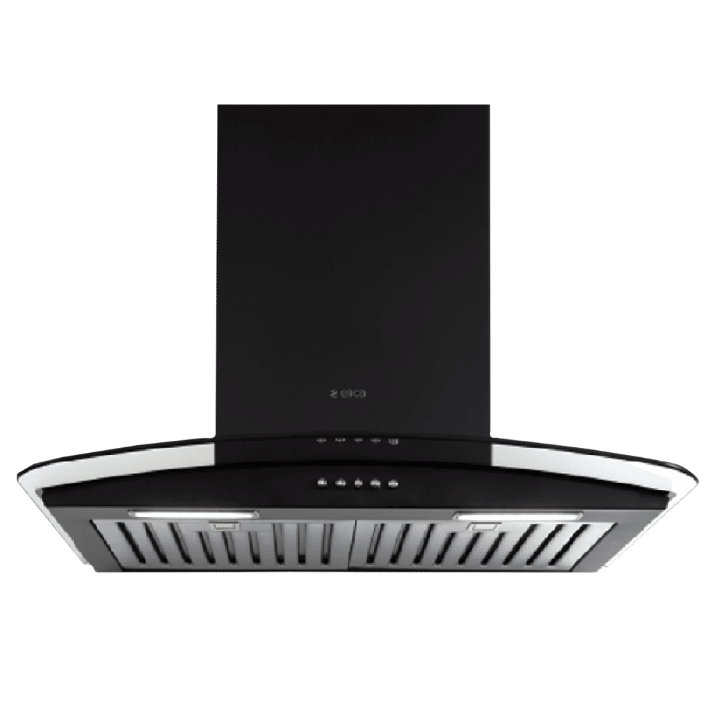 elica GLACE TF ETB PLUS LTW 60 NERO PB LED 60cm 1220m3/hr Ducted Wall Mounted Chimney with Push Button Control (Black) elica GLACE TF ETB PLUS LTW 60 NERO PB LED 60cm 1220m3/hr Ducted Wall Mounted Chimney with Push Button Control (Black)_1
