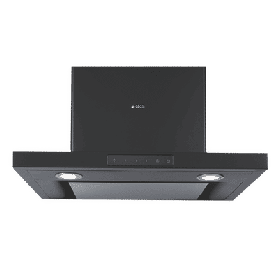 elica SPOT H4 TRIM EDS HE LTW NERO T4V 60cm 1000m3/hr Ducted Wall Mounted Chimney with Touch Control (Black)