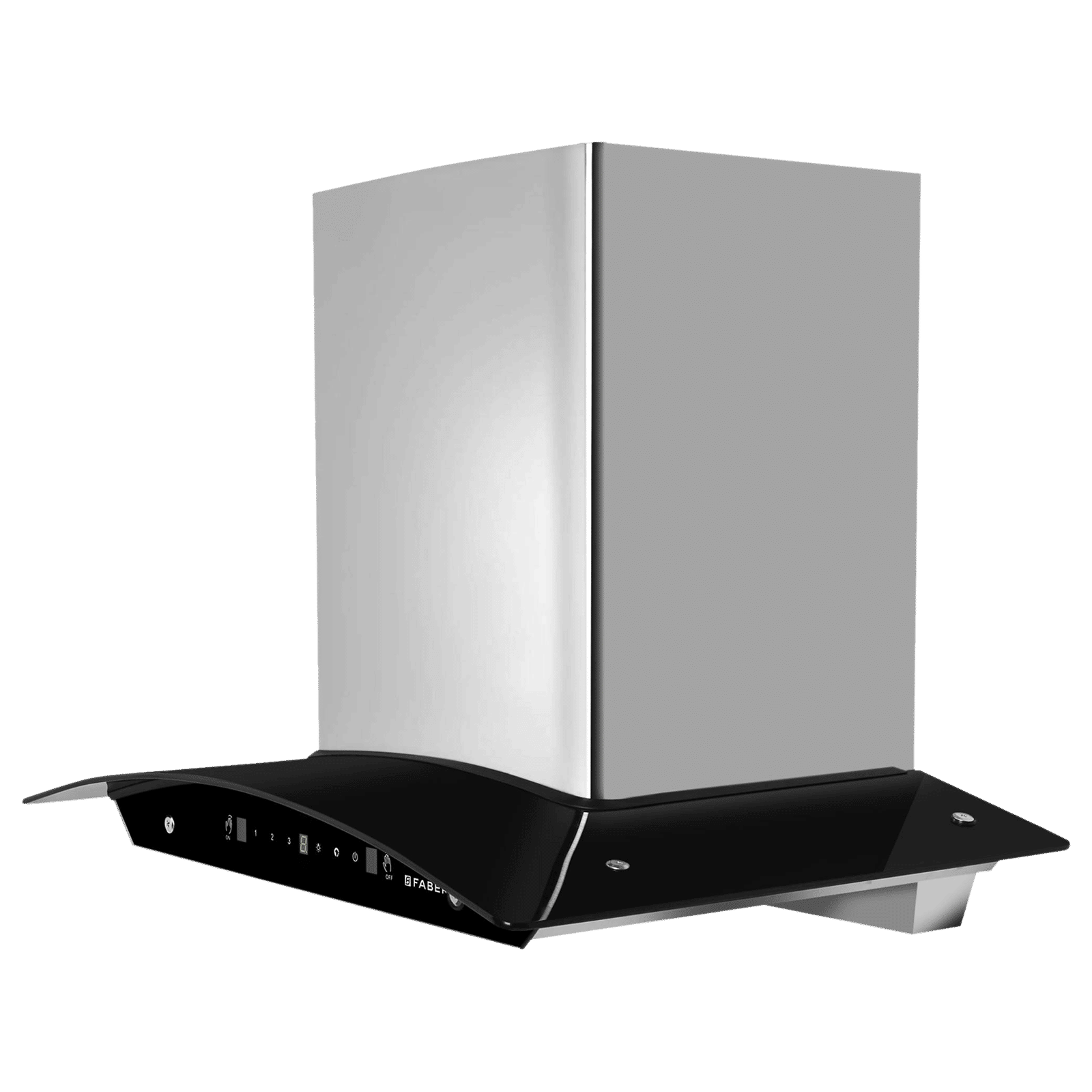 FABER ZEST HC SC SS 60cm 1100m3/hr Ducted Auto Clean Wall Mounted Chimney with Baffle Filter (Silver)_6