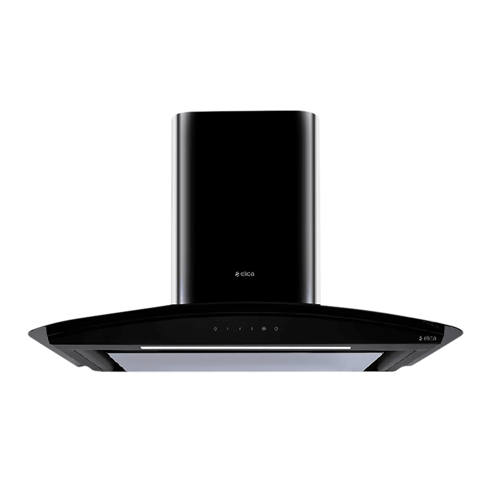 elica GLACE EDS HE LTW 90 BK NERO T4V LED S 90cm 1010m3/hr Ducted Wall Mounted Chimney with Touch Control Panel (Black) elica GLACE EDS HE LTW 90 BK NERO T4V LED S 90cm 1010m3/hr Ducted Wall Mounted Chimney with Touch Control Panel (Black)_1