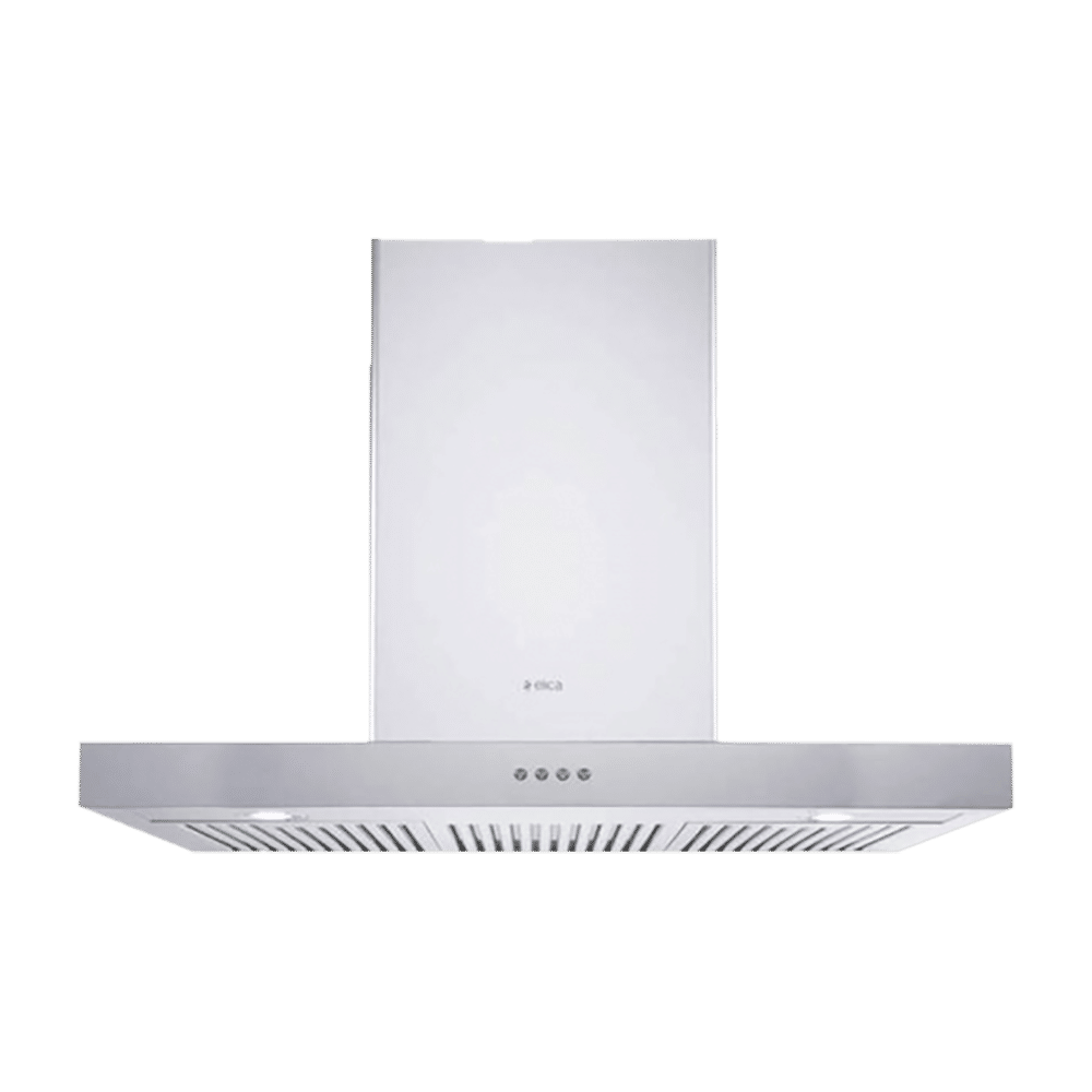 elica SPOT NG ETB PLUS LTW 90 PB LED 90cm 1220m3/hr Ducted Wall Mounted Chimney with Push Button Control (Silver) elica SPOT NG ETB PLUS LTW 90 PB LED 90cm 1220m3/hr Ducted Wall Mounted Chimney with Push Button Control (Silver)_1