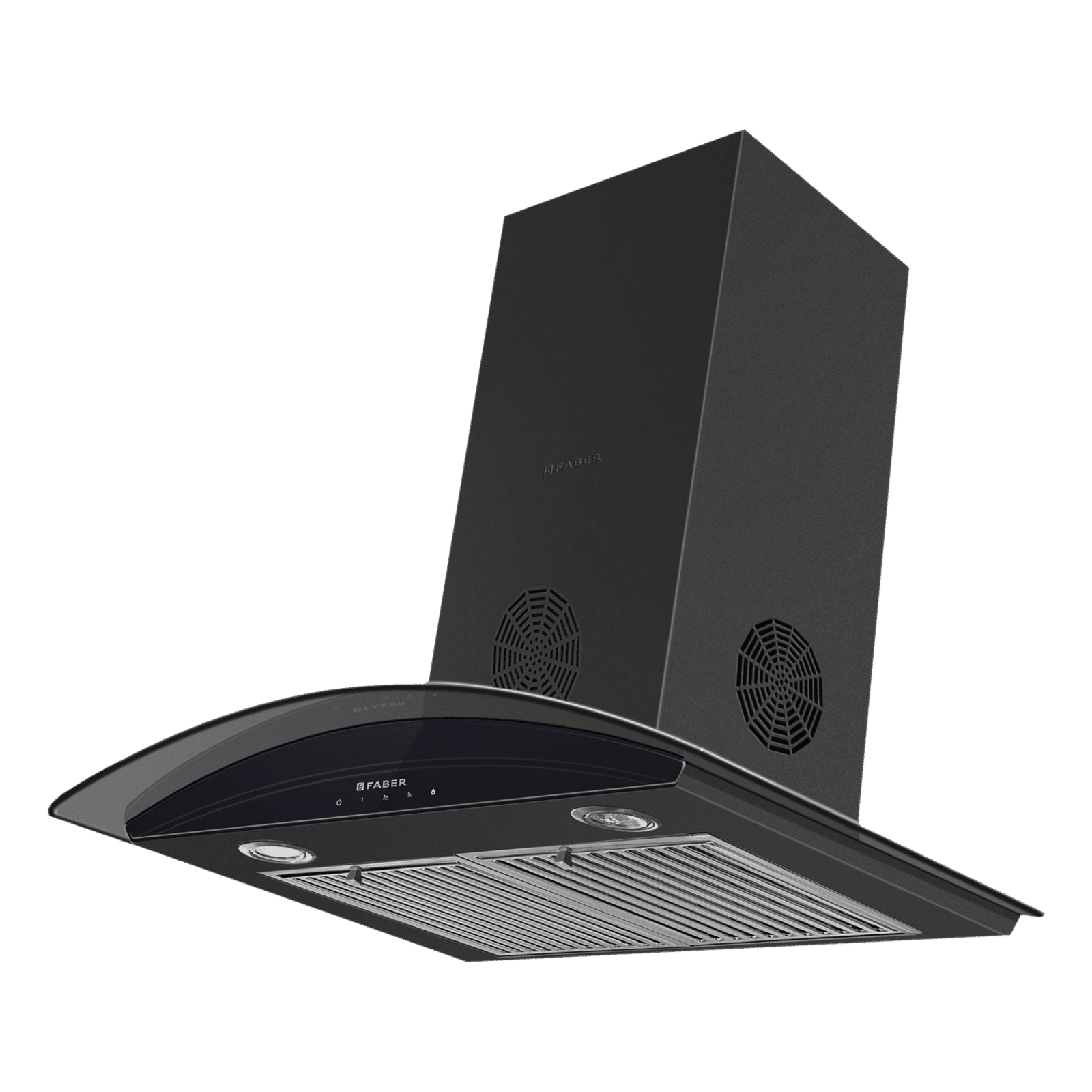 FABER FEEL 3D PLUS MAX T2S2 BK TC 60cm 1350m3/hr Ducted Auto Clean Wall Mounted Chimney with Touch Control Panel (Black) FABER FEEL 3D PLUS MAX T2S2 BK TC 60cm 1350m3/hr Ducted Auto Clean Wall Mounted Chimney with Touch Control Panel (Black)_6