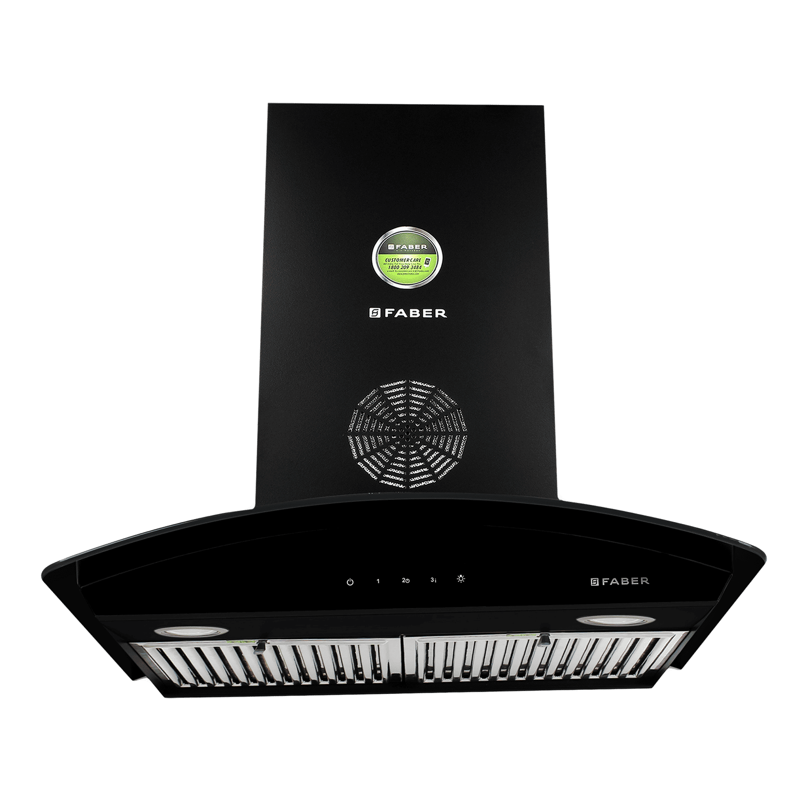 FABER FEEL 3D PLUS MAX T2S2 BK TC 60cm 1350m3/hr Ducted Auto Clean Wall Mounted Chimney with Touch Control Panel (Black) FABER FEEL 3D PLUS MAX T2S2 BK TC 60cm 1350m3/hr Ducted Auto Clean Wall Mounted Chimney with Touch Control Panel (Black)_8