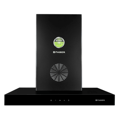 FABER STILUX 3D PLUS MAX T2S2 BK TC 60cm
                      1350m3/hr Ducted Wall Mounted Chimney with Touch
                      Control Panel (Black)