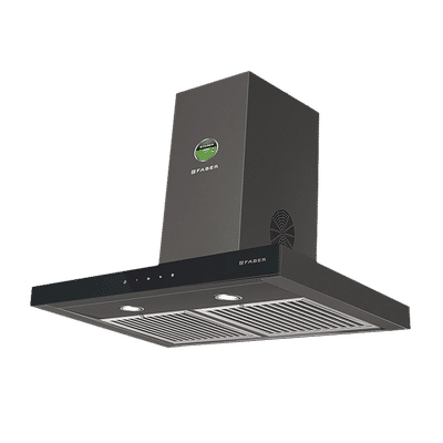 FABER STILUX 3D T2S2 BK TC LTW 60cm 1095m3/hr
                      Ducted Auto Clean Wall Mounted Chimney with Touch
                      Control Panel (Black)