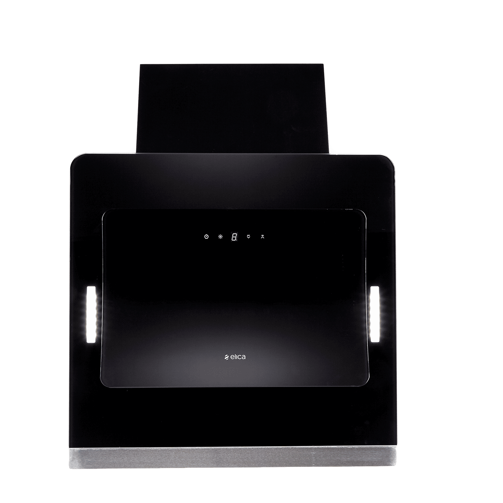 elica EFL GRACEFUL HE LTW 60 BK TC3V LED 60cm 1425m3/hr Ducted Wall Mounted Chimney with Touch Control Panel (Black) elica EFL GRACEFUL HE LTW 60 BK TC3V LED 60cm 1425m3/hr Ducted Wall Mounted Chimney with Touch Control Panel (Black)_1