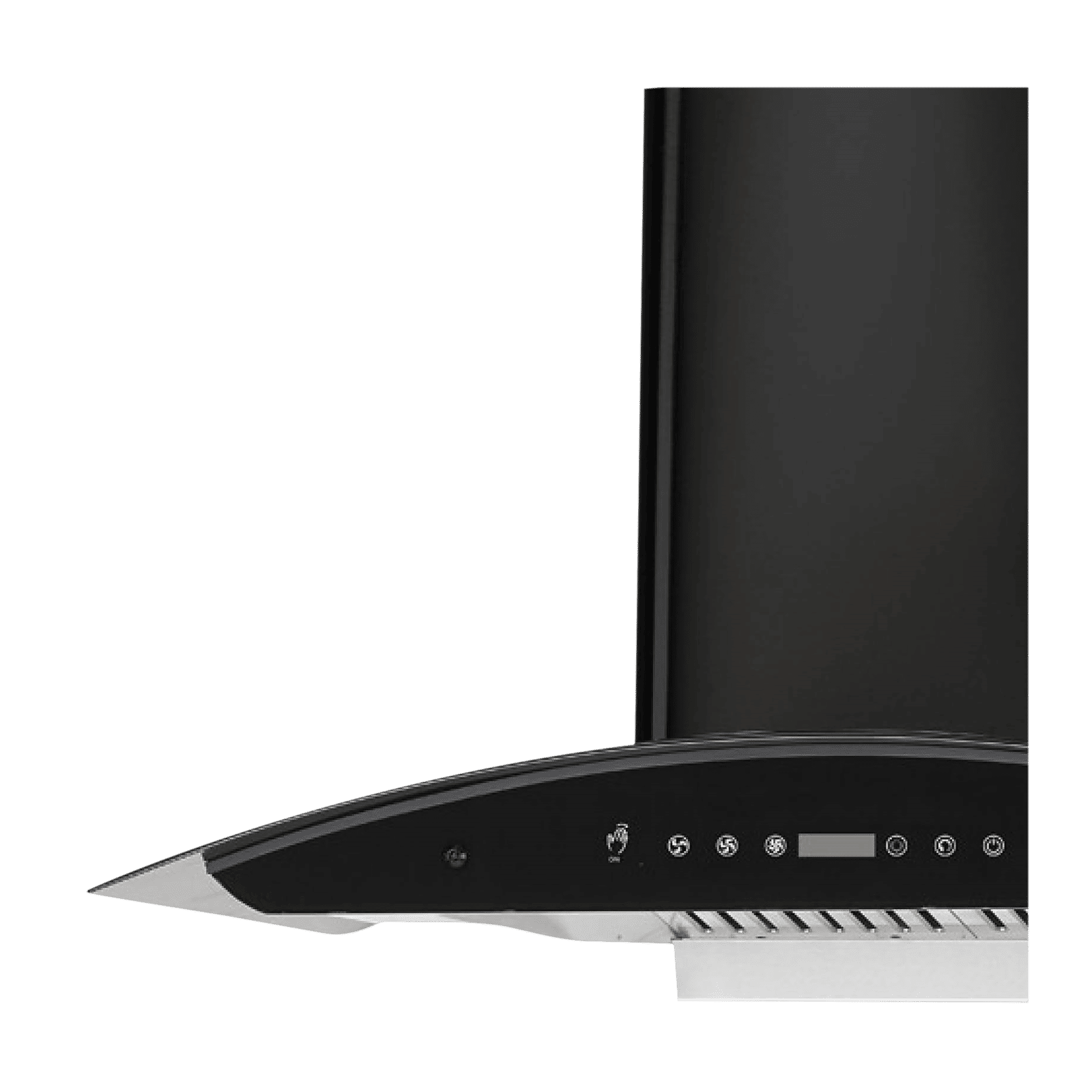 KAFF PRIMA TX DHC 90cm 1180m3/hr Ducted Auto Clean Wall Mounted Chimney with Thermostatic Touch Control Panel (Black)_9