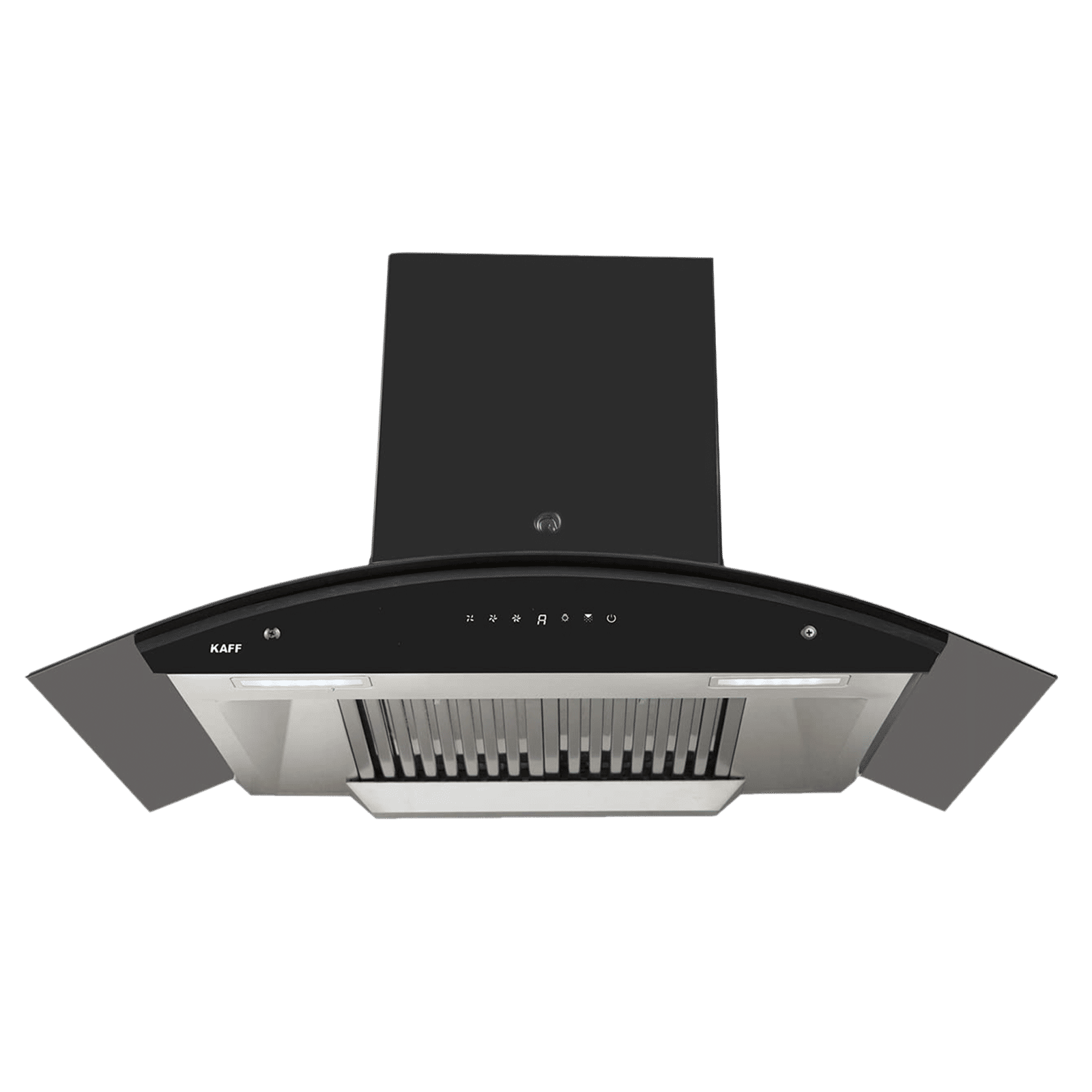 KAFF PRIMA TX DHC 90cm 1180m3/hr Ducted Auto Clean Wall Mounted Chimney with Thermostatic Touch Control Panel (Black)_10