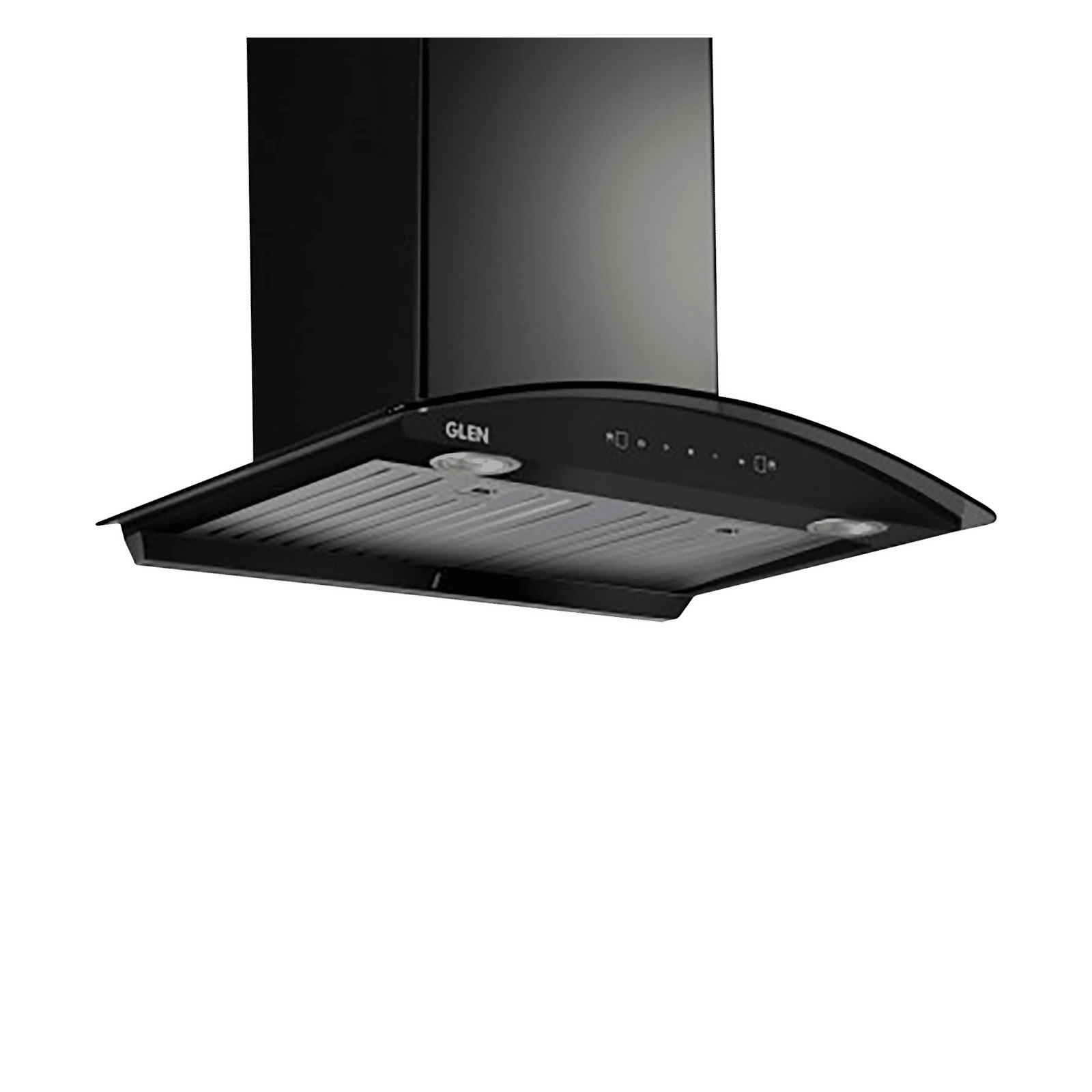 GLEN 6066 BL MS 76cm 1200m3/hr Ducted Auto Clean Wall Mounted Chimney with Touch Control Panel (Black) GLEN 6066 BL MS 76cm 1200m3/hr Ducted Auto Clean Wall Mounted Chimney with Touch Control Panel (Black)_1