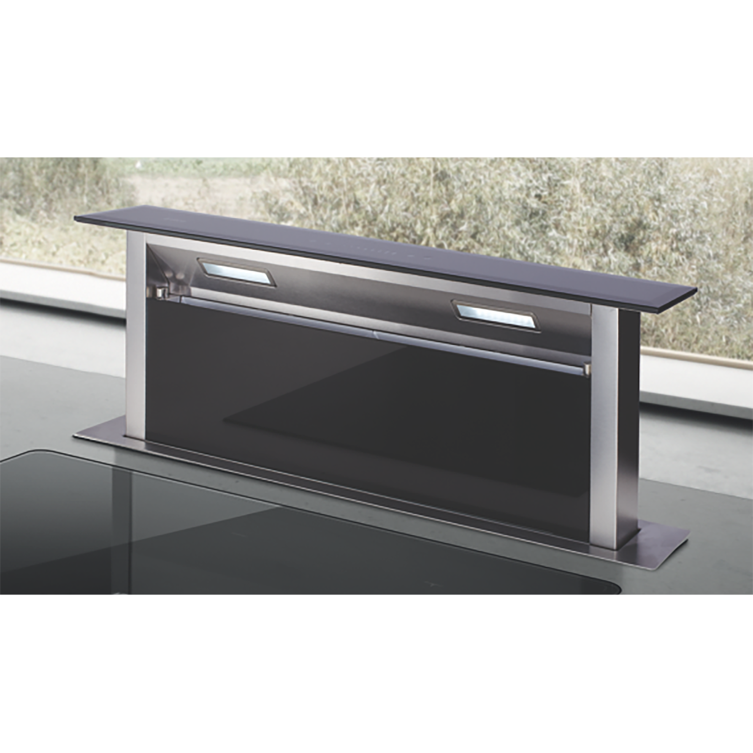 elica DRAFT 90 SS 90cm 1100m3/hr Ducted Wall Mounted Chimney with Touch Control Panel (Stainless Steel) elica DRAFT 90 SS 90cm 1100m3/hr Ducted Wall Mounted Chimney with Touch Control Panel (Stainless Steel)_4