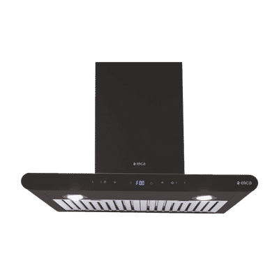 elica ISMART GALAXY BF LTW 60 NERO 60cm Ducted Wall Mounted Chimney with Motion Sensor (Black)
