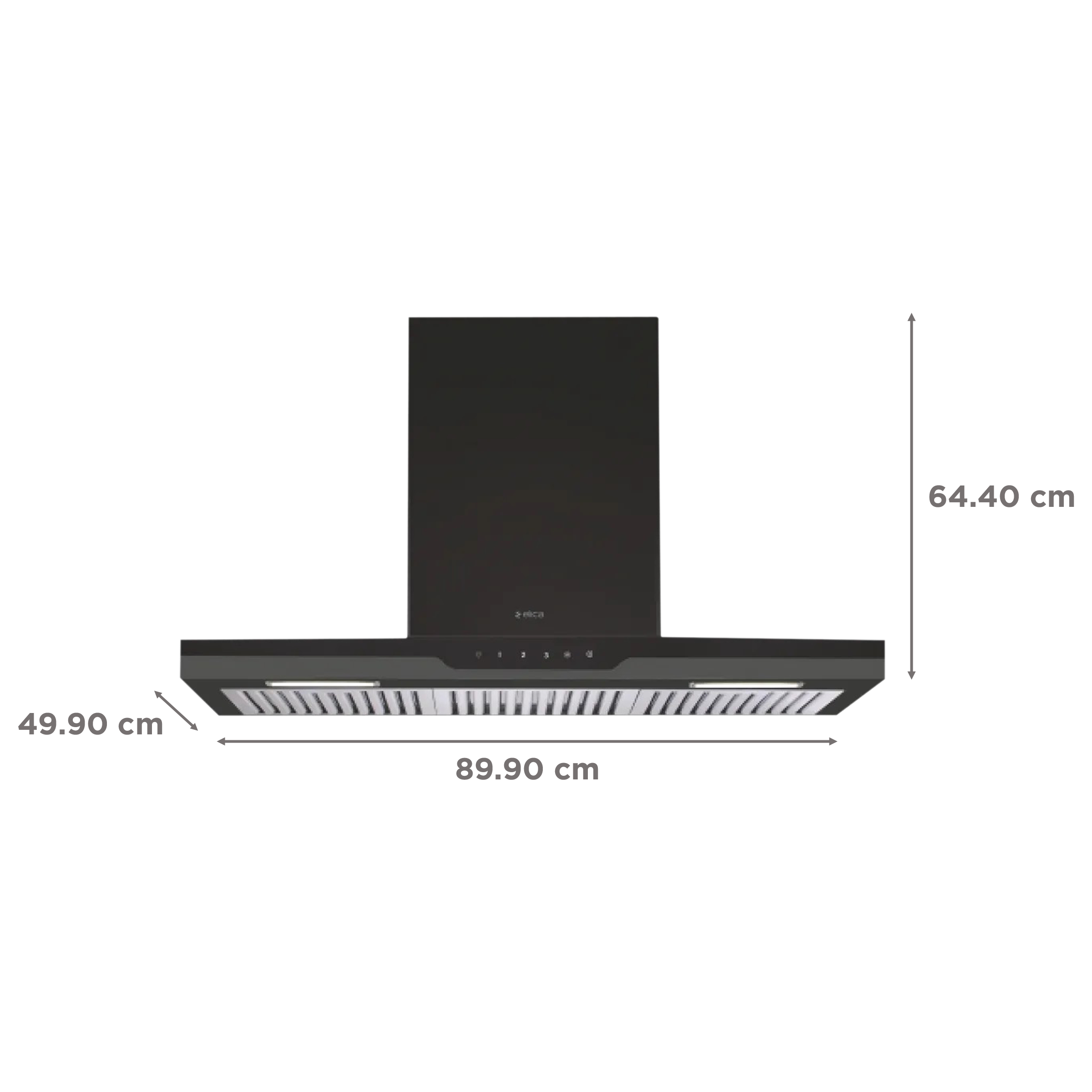 elica METEORITE ETB PLUS LTW 90 NERO T4V 90cm 1220m3/hr Ducted Wall Mounted Chimney with User Friendly Operation (Black) elica METEORITE ETB PLUS LTW 90 NERO T4V 90cm 1220m3/hr Ducted Wall Mounted Chimney with User Friendly Operation (Black)_2