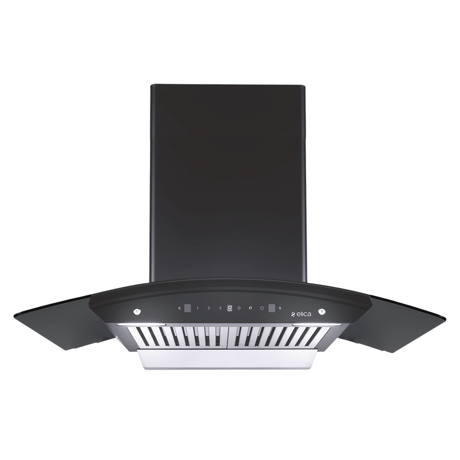 elica WDBF 906 HAC MS NERO 90cm 1200m3/hr Ducted Auto Clean Wall Mounted Chimney with Touch Control Panel (Matt Black) elica WDBF 906 HAC MS NERO 90cm 1200m3/hr Ducted Auto Clean Wall Mounted Chimney with Touch Control Panel (Matt Black)_1