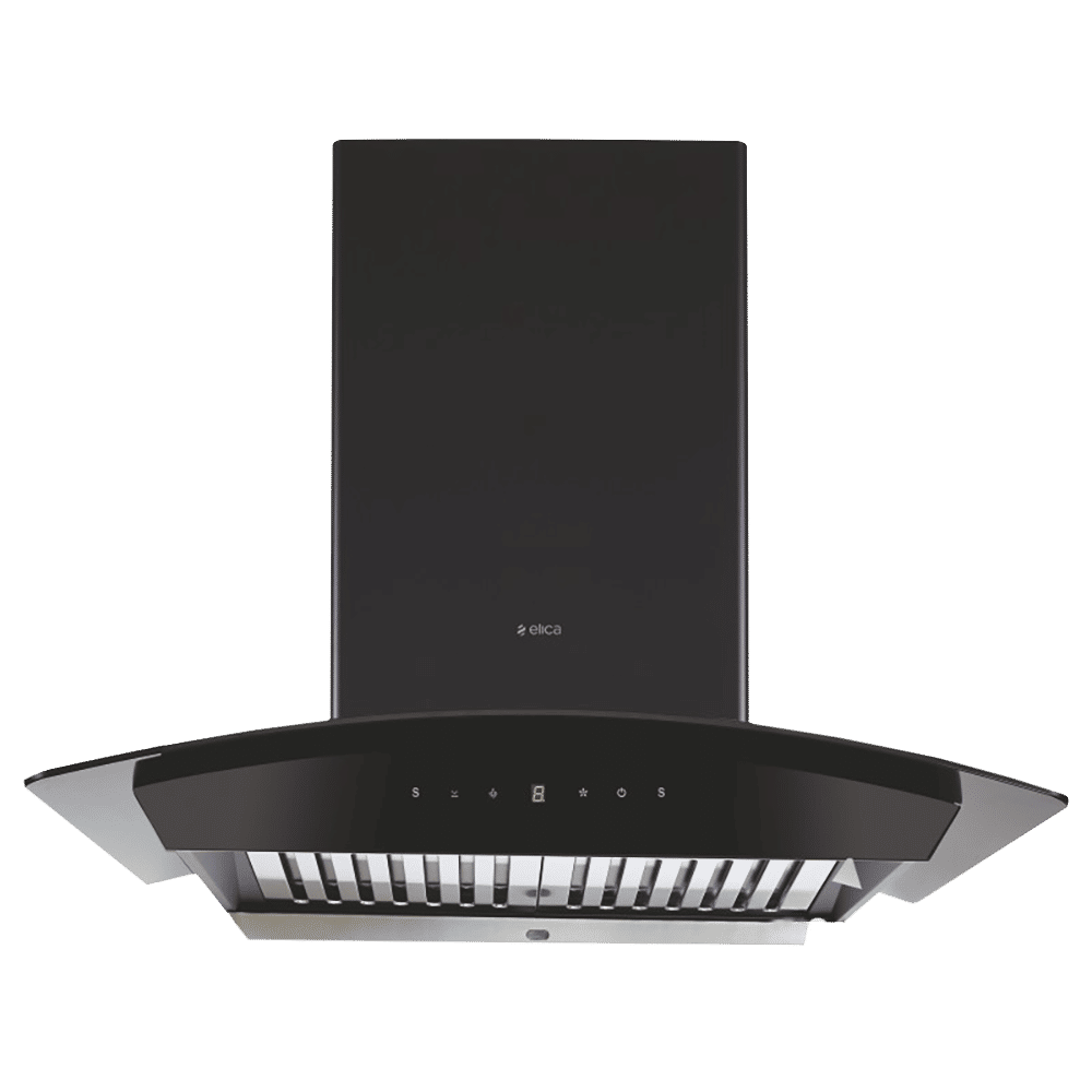 elica WDAT HAC 75 MS NERO 75cm 1200m3/hr Ducted Auto Clean Wall Mounted Chimney with Touch Control Panel (Matt Black) elica WDAT HAC 75 MS NERO 75cm 1200m3/hr Ducted Auto Clean Wall Mounted Chimney with Touch Control Panel (Matt Black)_1