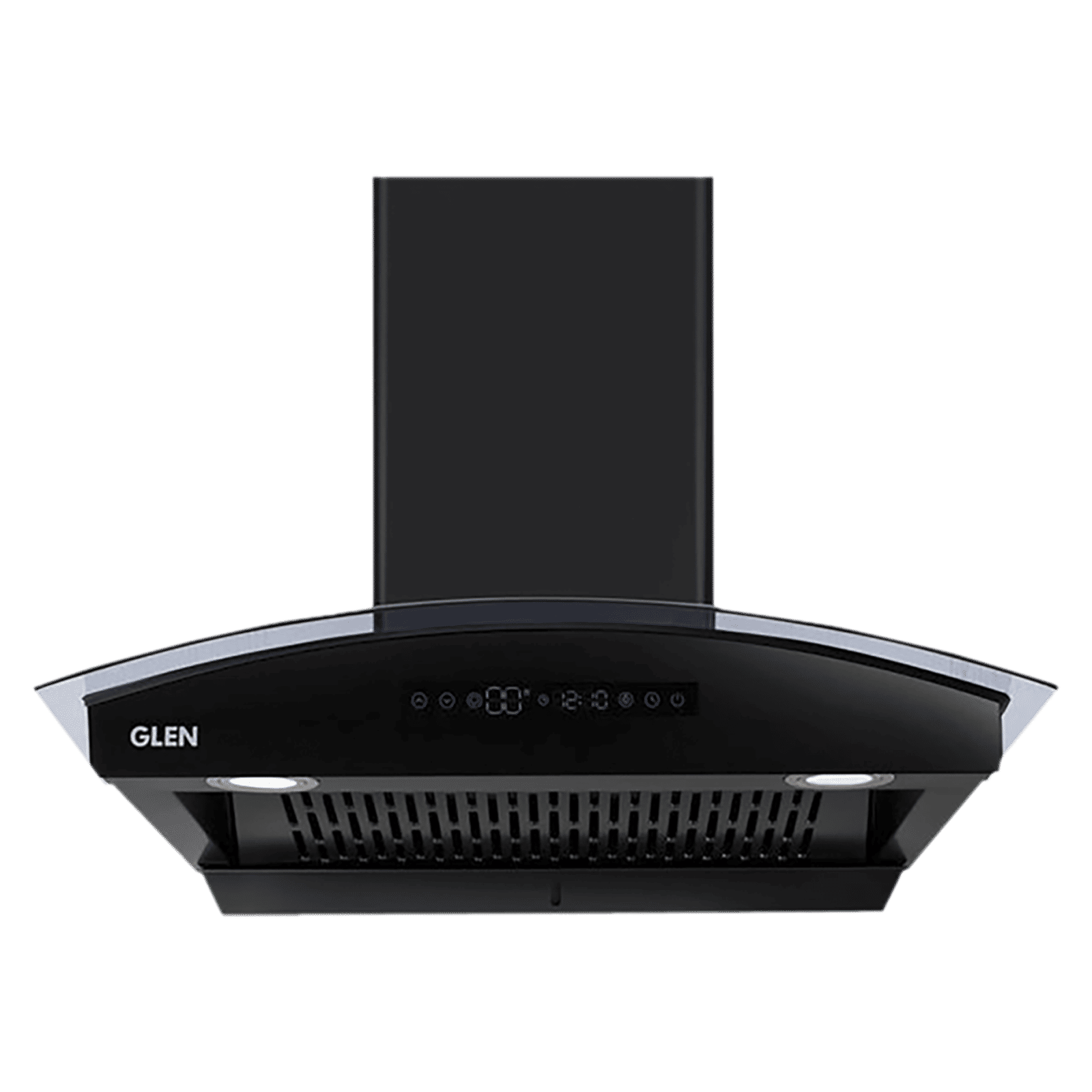GLEN 6069 BL BLDC 76cm 1400m3/hr Ducted Auto Clean Wall Mounted Chimney with Touch Control Panel (Black) GLEN 6069 BL BLDC 76cm 1400m3/hr Ducted Auto Clean Wall Mounted Chimney with Touch Control Panel (Black)_1