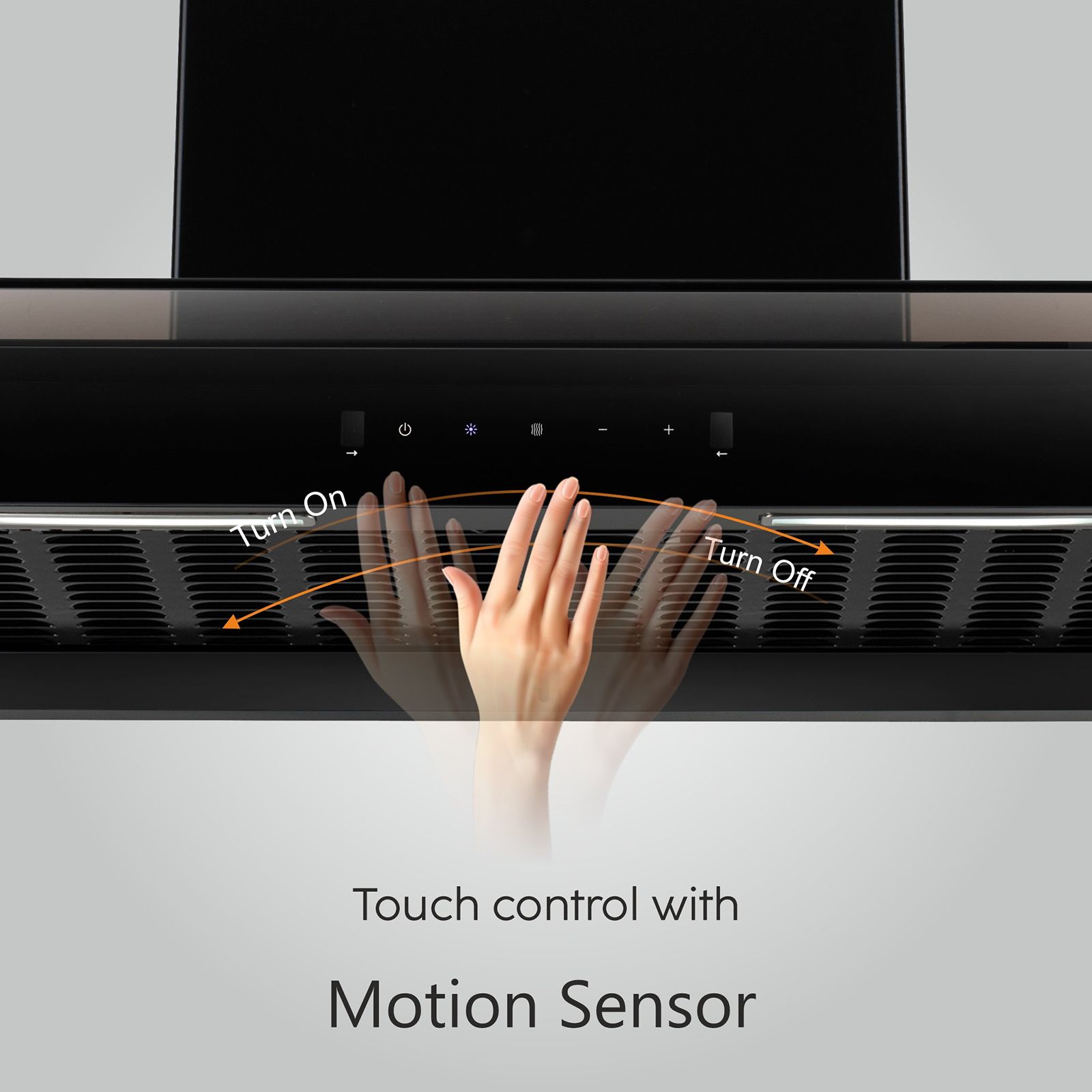 GLEN 6062 BL 90cm 1200m3/hr Ducted Auto Clean Wall Mounted Chimney with Touch Control Panel (Black)_19