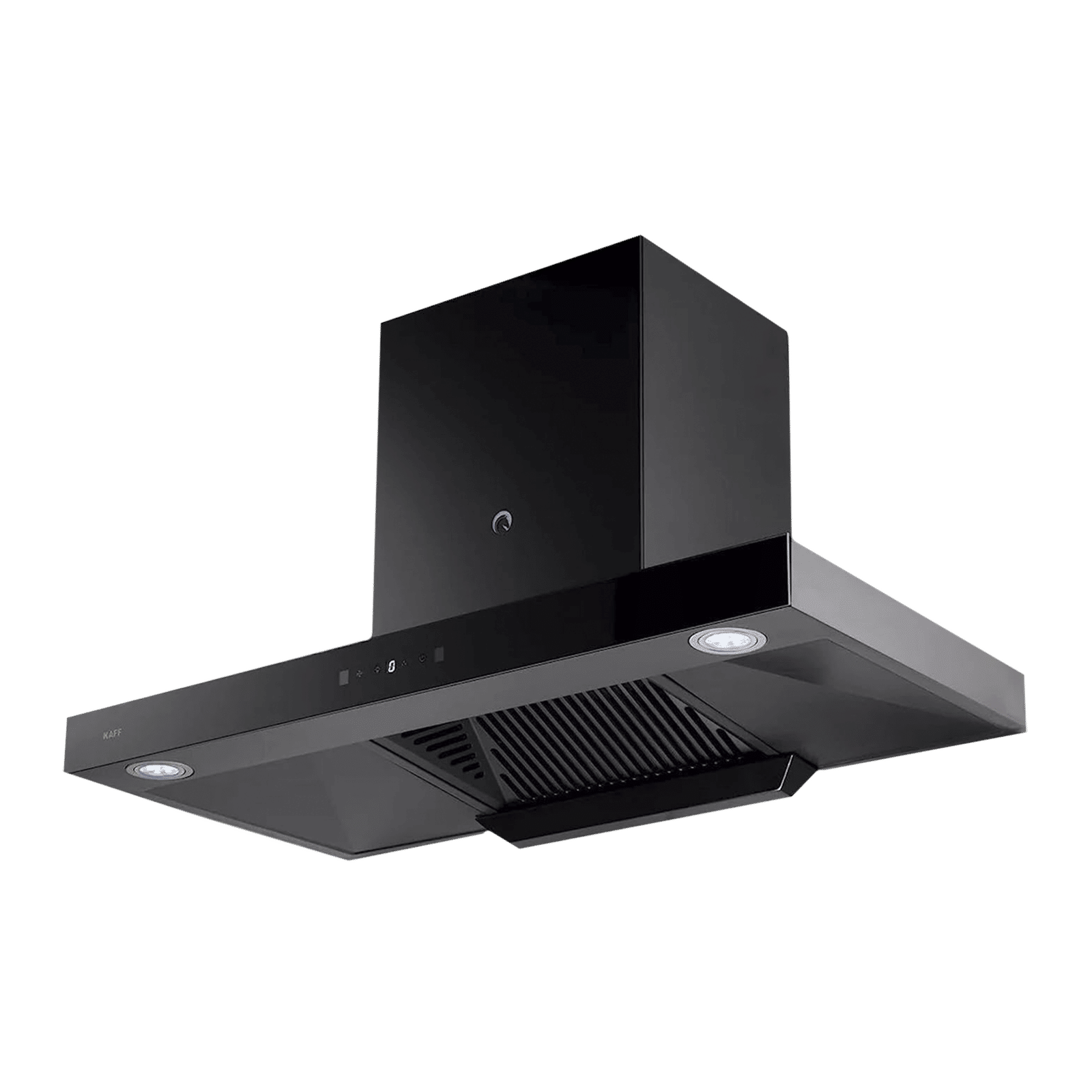 KAFF ELECTRA DHC BL 90cm 1180m3/hr Ducted Auto Clean Wall Mounted Chimney with Touch Control Panel (Black)_4