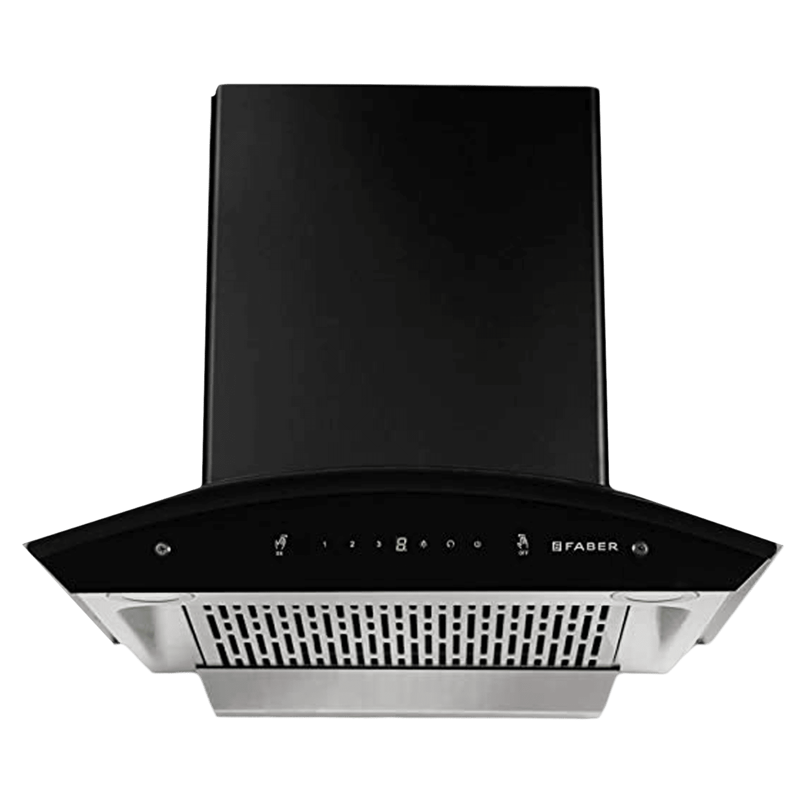 FABER EVEREST IND SC TC HC BK 60cm 1200m3/hr Ducted Auto Clean Wall Mounted Chimney with Touch Control Panel (Black) FABER EVEREST IND SC TC HC BK 60cm 1200m3/hr Ducted Auto Clean Wall Mounted Chimney with Touch Control Panel (Black)_1
