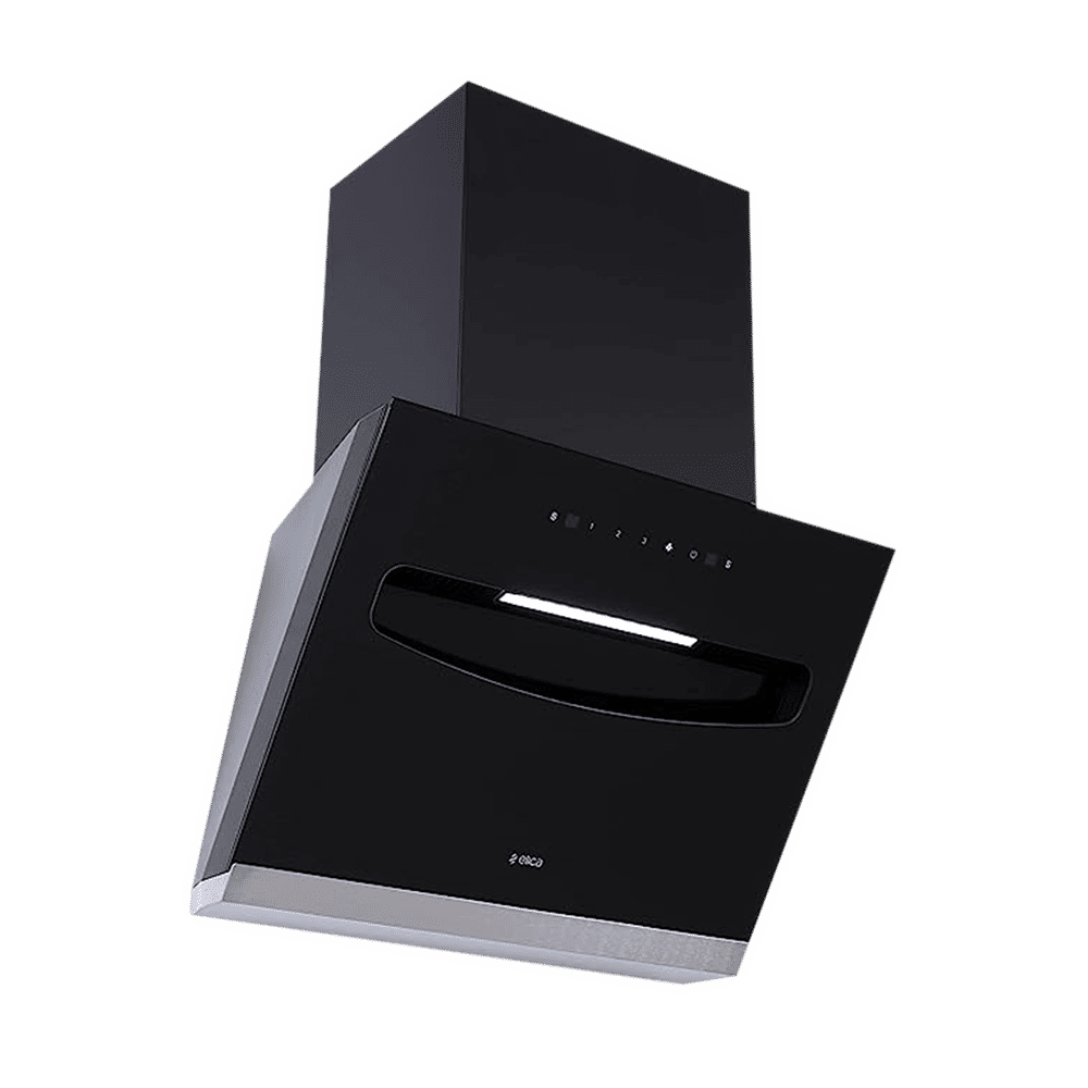 elica EFL S 907 HAC LTW VMS 90cm 1200m3/hr Ducted Auto Clean Wall Mounted Chimney with Touch Control Panel (Black) elica EFL S 907 HAC LTW VMS 90cm 1200m3/hr Ducted Auto Clean Wall Mounted Chimney with Touch Control Panel (Black)_4