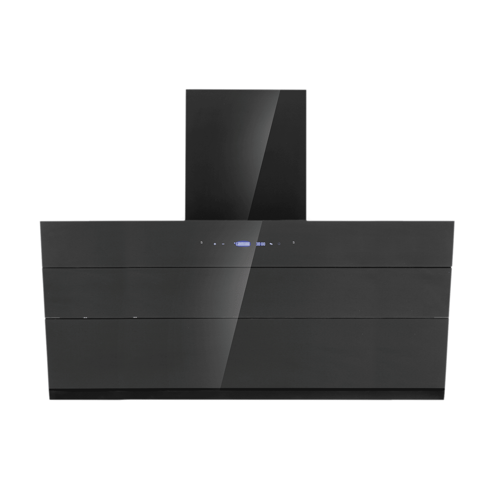 elica EFL S 911 BLDC HAC LTW VMS 90cm 1400m3/hr Ducted Auto Clean Wall Mounted Chimney with Touch Control Panel (Black) elica EFL S 911 BLDC HAC LTW VMS 90cm 1400m3/hr Ducted Auto Clean Wall Mounted Chimney with Touch Control Panel (Black)_1