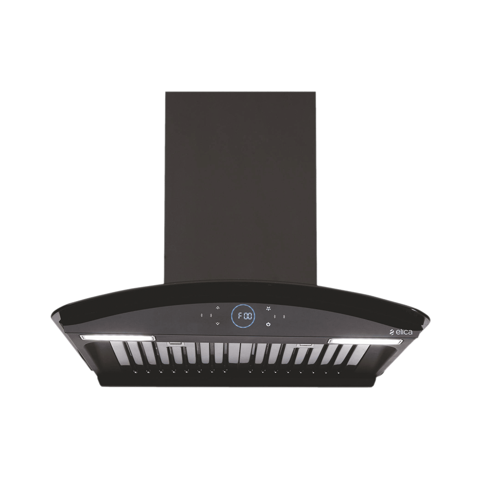 elica ISMART GLACE HAC BF LTW 60 NERO 60cm 1425m3/hr Ducted Auto Clean Wall Mounted Chimney with Touch Control Panel (Black) elica ISMART GLACE HAC BF LTW 60 NERO 60cm 1425m3/hr Ducted Auto Clean Wall Mounted Chimney with Touch Control Panel (Black)_1