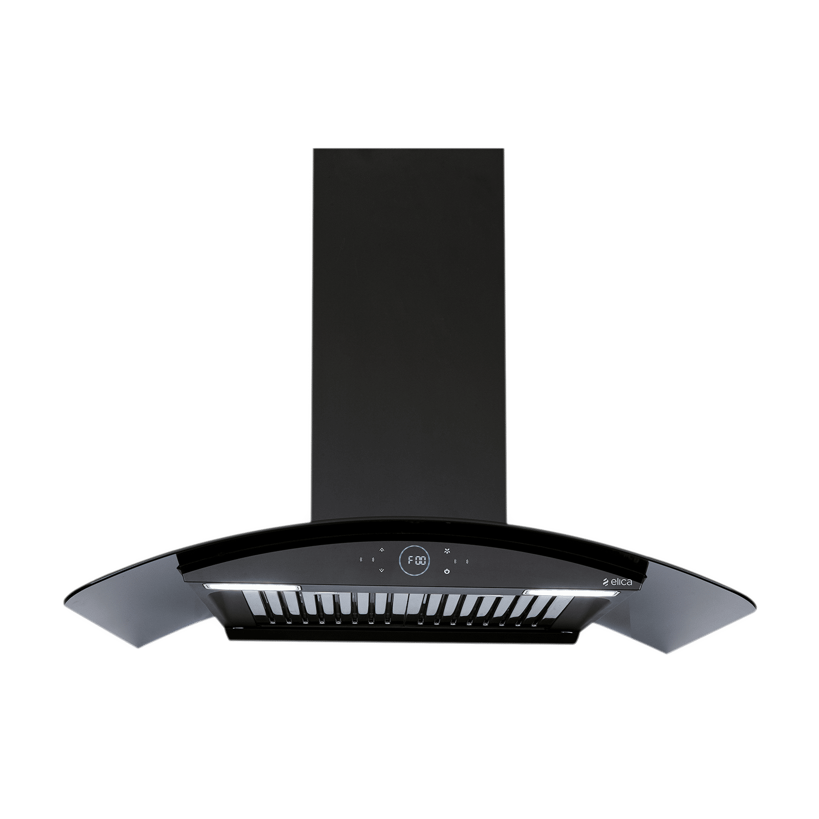 elica ISMART GLACE HAC BF LTW 75 NERO 75cm Ductless Wall Mounted Chimney with Capacitive Touch Controls (Black) elica ISMART GLACE HAC BF LTW 75 NERO 75cm Ductless Wall Mounted Chimney with Capacitive Touch Controls (Black)_1