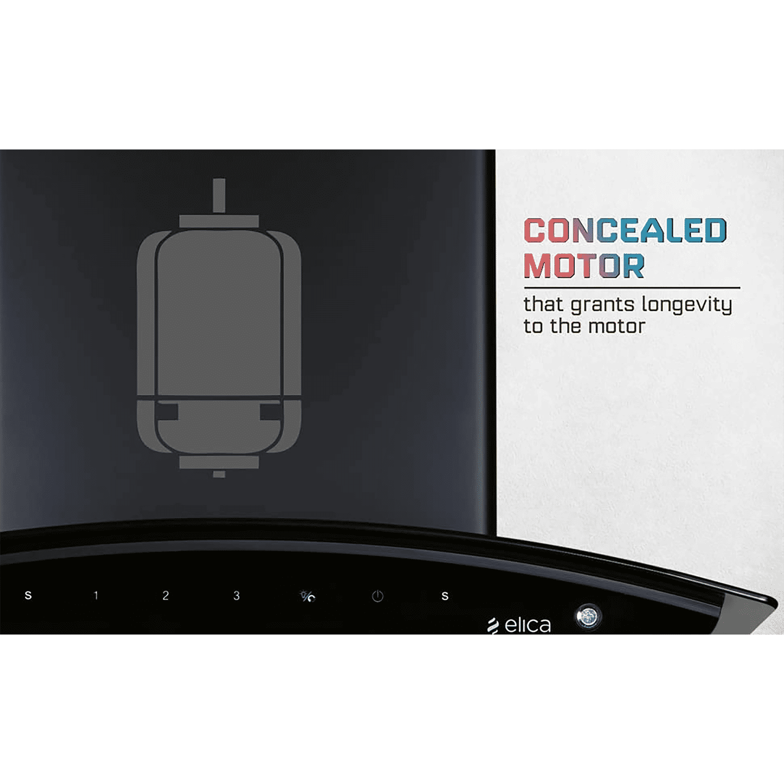 elica FL 600 SLIM HAC MS NERO 60cm 1200m3/hr Ducted Auto Clean Wall Mounted Chimney with Touch Control Panel (Black) elica FL 600 SLIM HAC MS NERO 60cm 1200m3/hr Ducted Auto Clean Wall Mounted Chimney with Touch Control Panel (Black)_12
