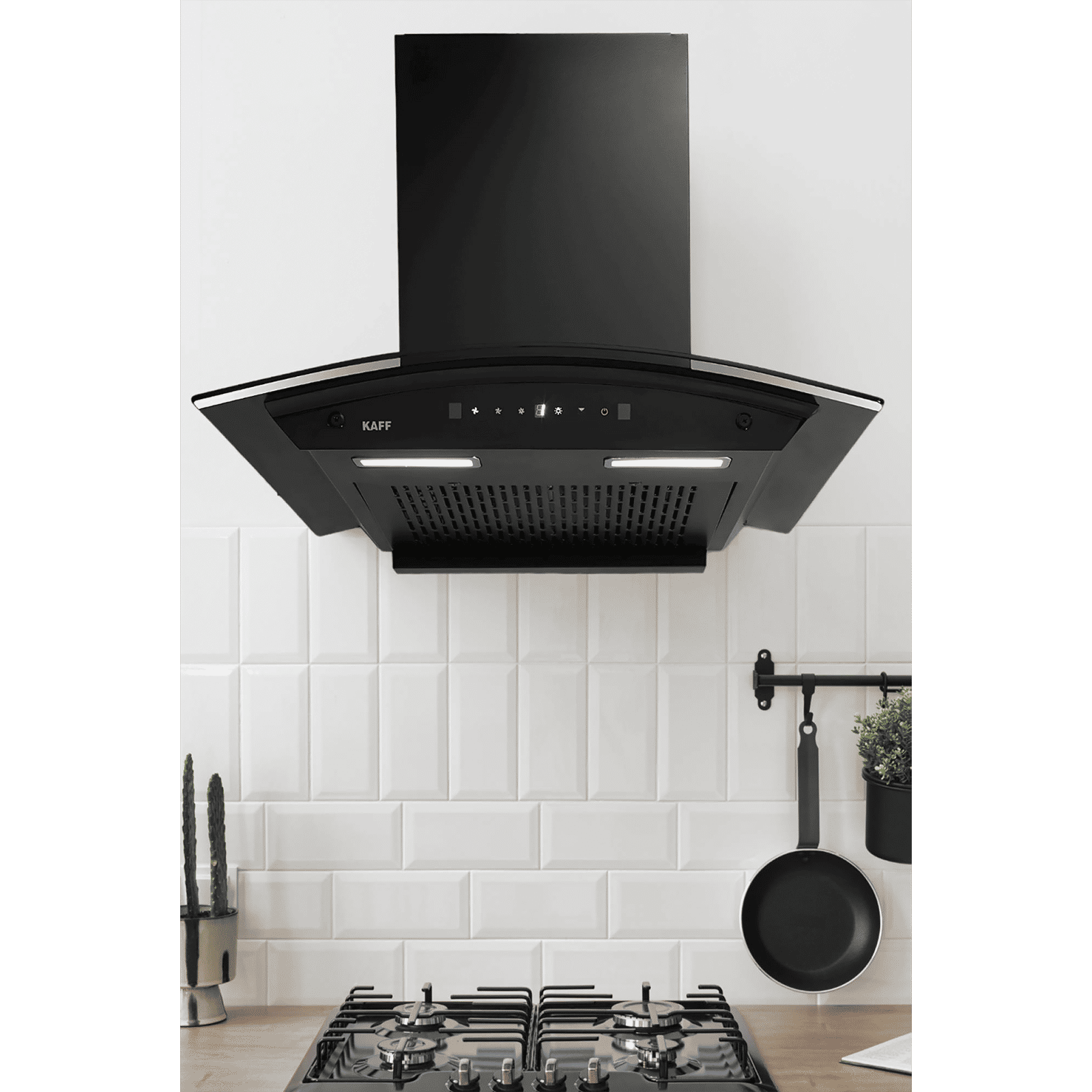 KAFF MAINZ DHC 60cm 1200m3/hr Ducted Auto Clean Wall Mounted Chimney with Thermostatic Touch Control Panel (Black) KAFF MAINZ DHC 60cm 1200m3/hr Ducted Auto Clean Wall Mounted Chimney with Thermostatic Touch Control Panel (Black)_15