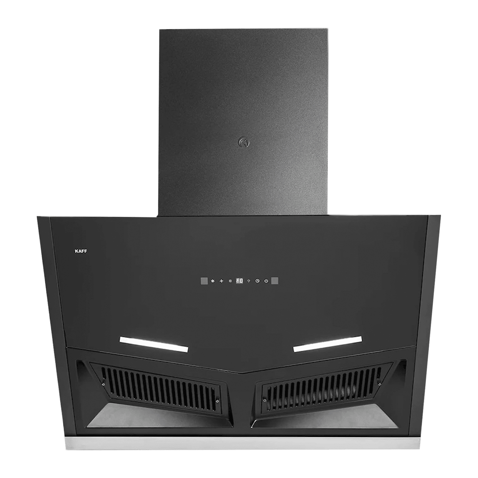 KAFF AIRFRAME SM DHC 90cm 1180m3/hr Ducted Auto Clean Wall Mounted Chimney with Digital Display (Black) KAFF AIRFRAME SM DHC 90cm 1180m3/hr Ducted Auto Clean Wall Mounted Chimney with Digital Display (Black)_1