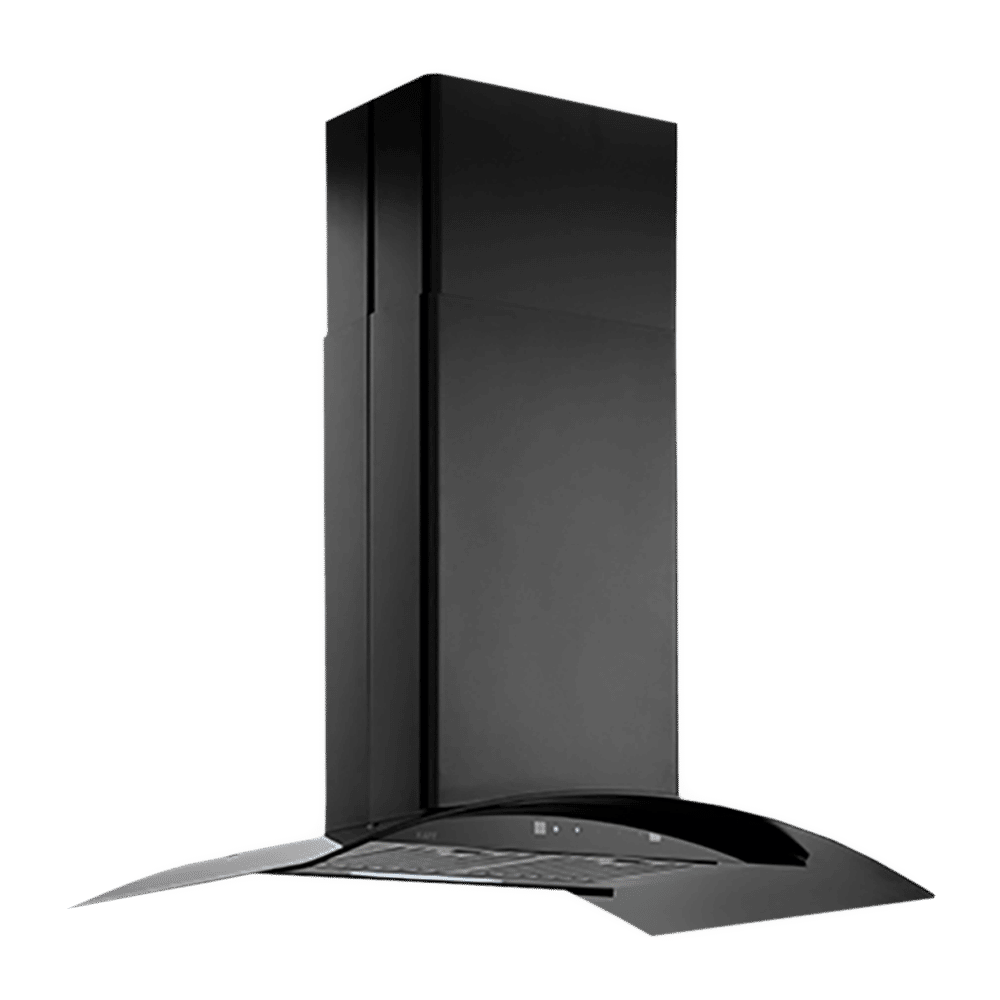 KAFF OPEC DHC BLK IS 90cm 1180m3/hr Ducted Auto Clean Wall Mounted Chimney with Digital Display (Black) KAFF OPEC DHC BLK IS 90cm 1180m3/hr Ducted Auto Clean Wall Mounted Chimney with Digital Display (Black)_1