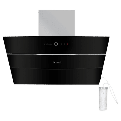 FABER BOLT FL SW SC BK N 60cm 1500m3/hr
                      Ducted Auto Clean Wall Mounted Chimney with
                      Gesture & Touch Control (Black)