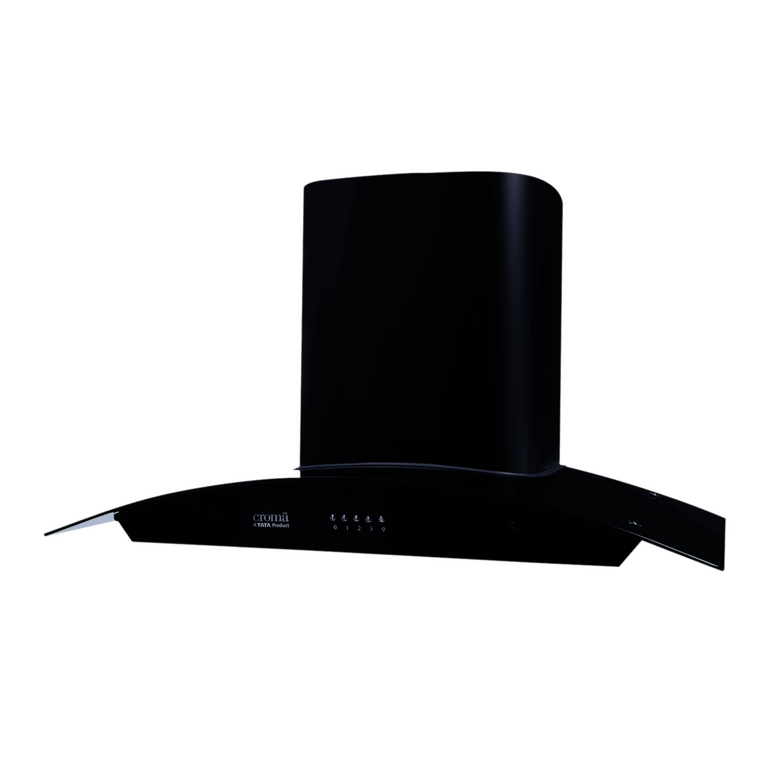 Croma Advencio 90cm 1300m3/hr Ducted Wall Mounted Chimney with Push Button Control (Black)_11