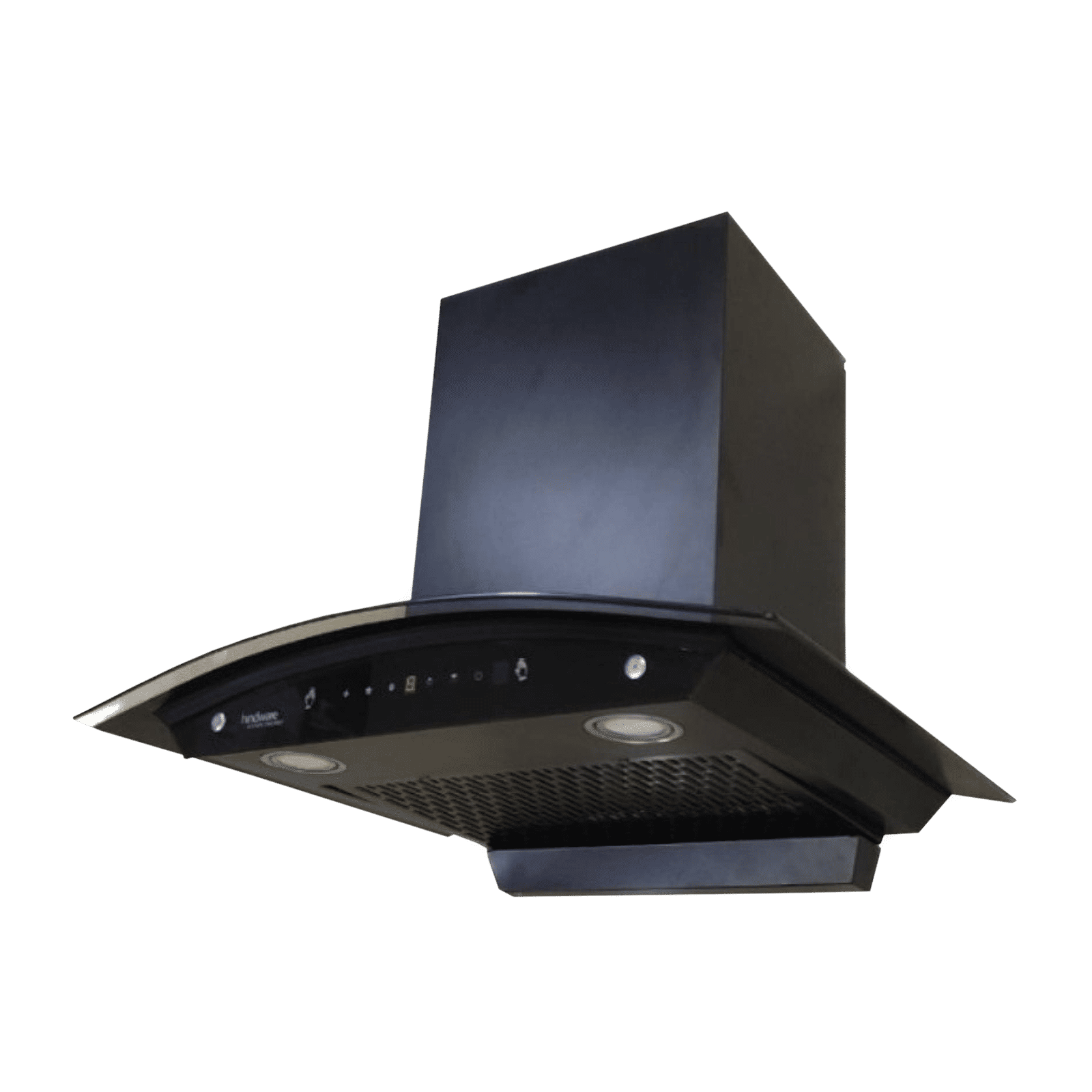 hindware Divina 60cm 1200m3/hr Ducted Auto Clean Wall Mounted Chimney with Motion Sensor (Black) hindware Divina 60cm 1200m3/hr Ducted Auto Clean Wall Mounted Chimney with Motion Sensor (Black)_6