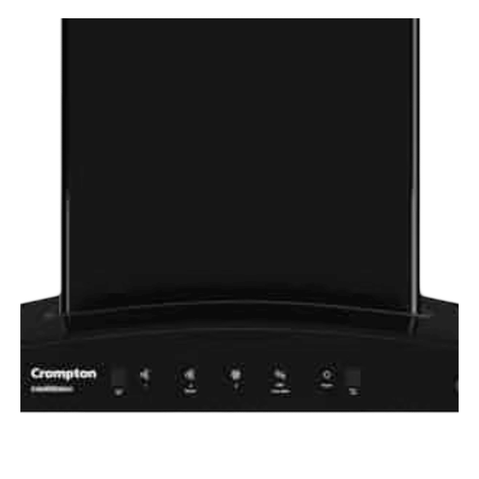 Crompton IntelliMotion 60cm 990m3/hr Ducted Auto Clean Wall Mounted Chimney with Gesture Control (Midnight Black) Crompton IntelliMotion 60cm 990m3/hr Ducted Auto Clean Wall Mounted Chimney with Gesture Control (Midnight Black)_1