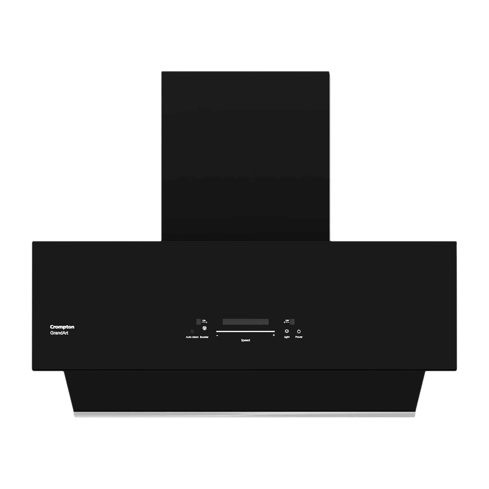 Crompton GrandArt 90cm 2040m3/hr Ducted Auto Clean Wall Mounted Chimney with Touch Control Panel (Midnight Black)_1