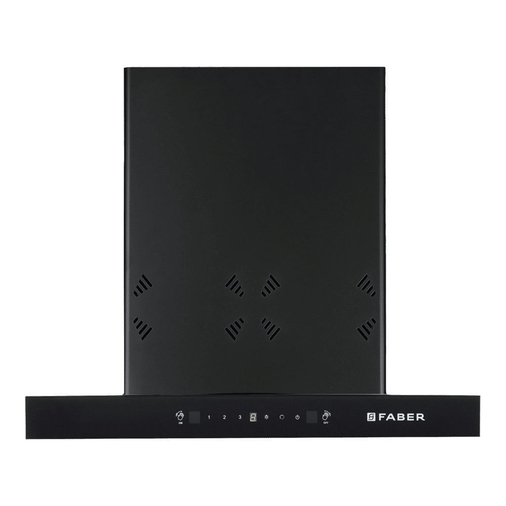 FABER HOOD CYGNUS IN 3D HC SC FL BK 60cm 1350m3/hr Ducted Auto Clean Wall Mounted Chimney with Odor Sensor (Black)_15