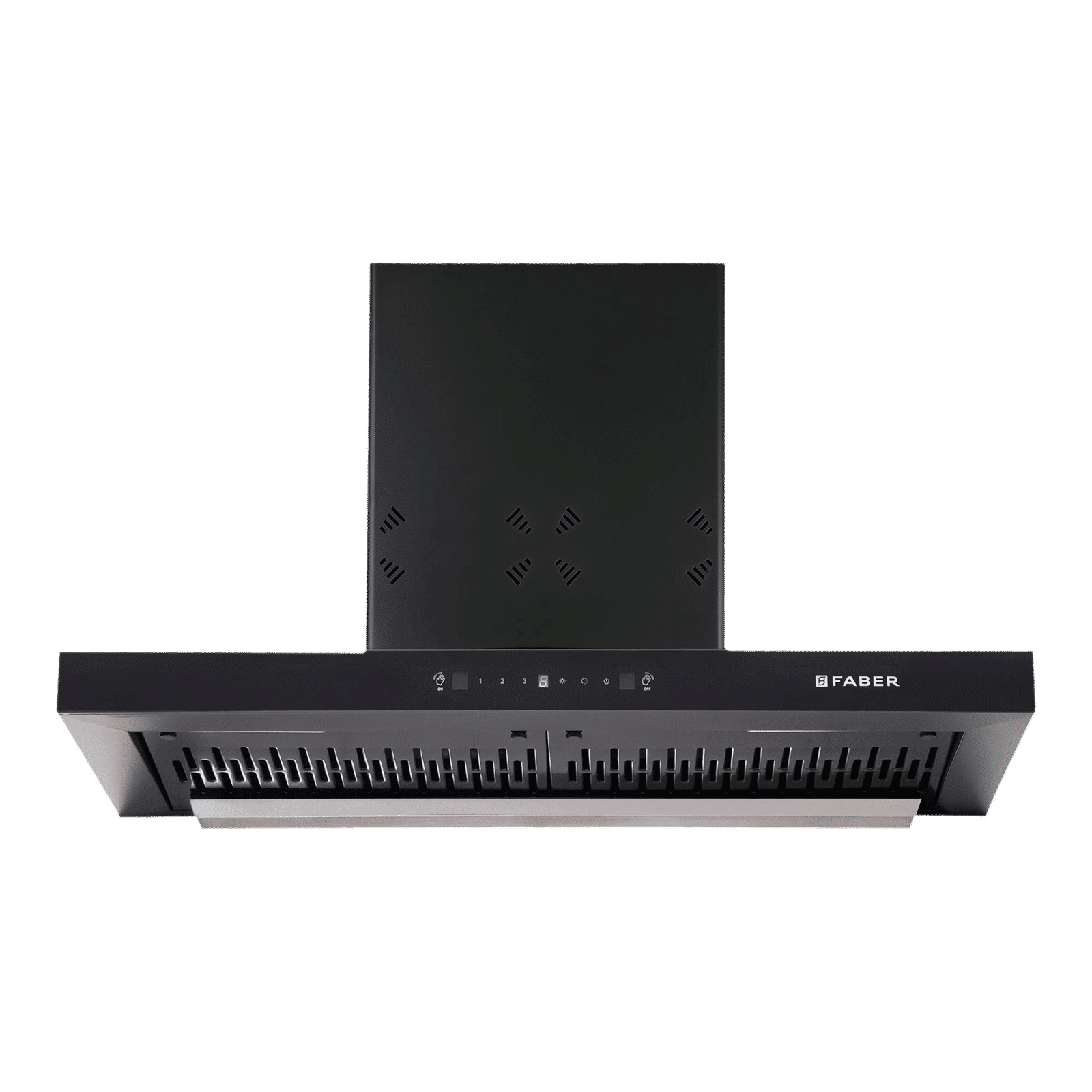 FABER HOOD CYGNUS IN 3D HC SC FL BK 90cm 1400m3/hr Ducted Auto Clean Wall Mounted Chimney with Odor Sensor (Black) FABER HOOD CYGNUS IN 3D HC SC FL BK 90cm 1400m3/hr Ducted Auto Clean Wall Mounted Chimney with Odor Sensor (Black)_18