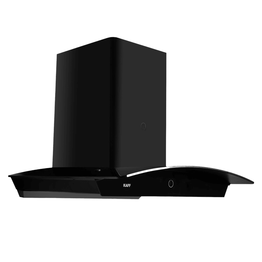 KAFF Sigma 60cm 1250m3/hr Ducted Auto Clean Wall Mounted Chimney with Heavy Duty Baffle Filter (Black)_6