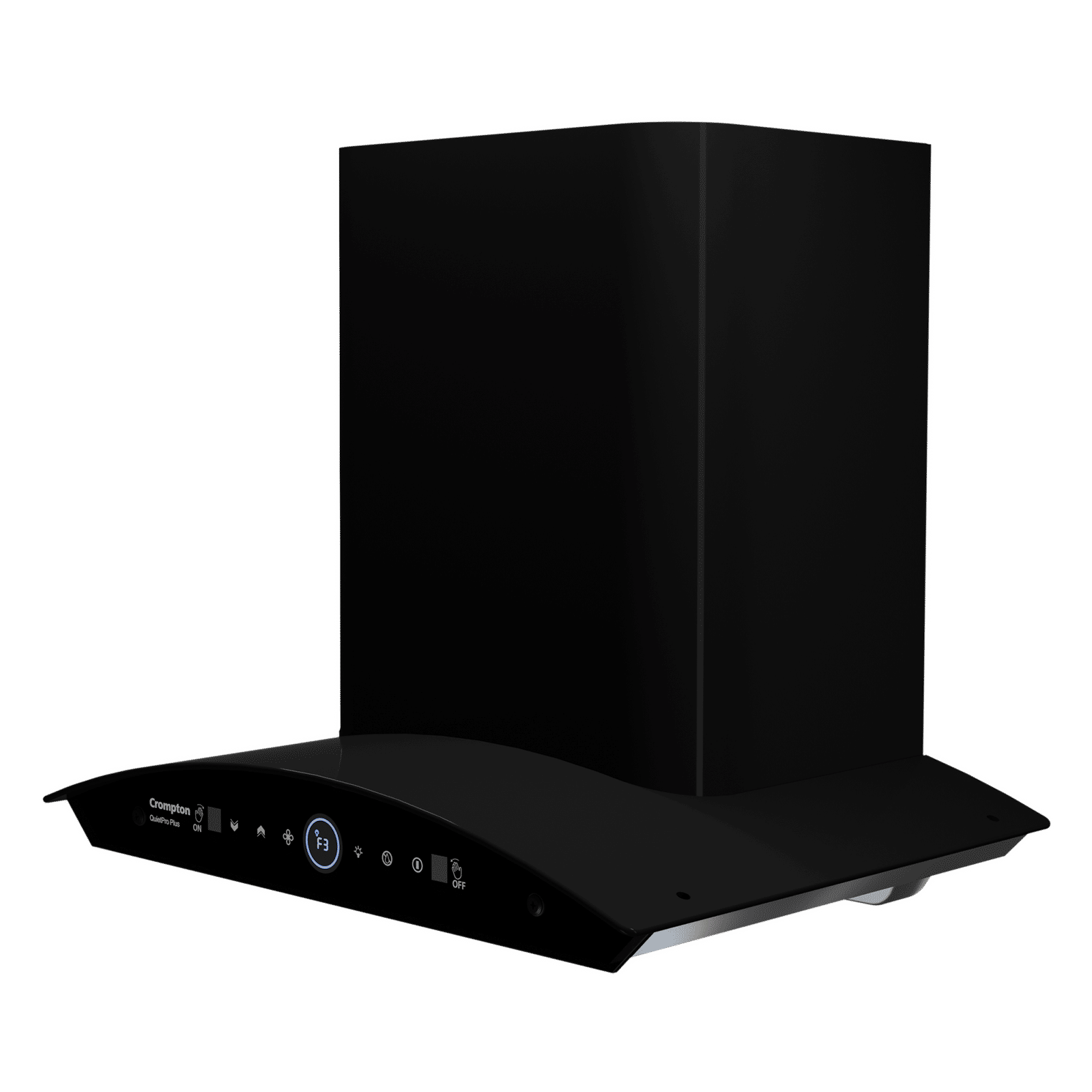 Crompton QuietPro Plus 60cm 1600m3/hr Ducted Auto Clean Wall Mounted Chimney with Gesture Control (Black) Crompton QuietPro Plus 60cm 1600m3/hr Ducted Auto Clean Wall Mounted Chimney with Gesture Control (Black)_5