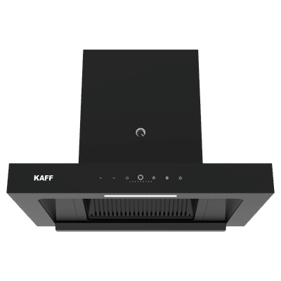 KAFF CASTO 60 DC 60cm 1480m3/hr Ducted Auto Clean Wall Mounted Chimney with BLDC motor (Black)