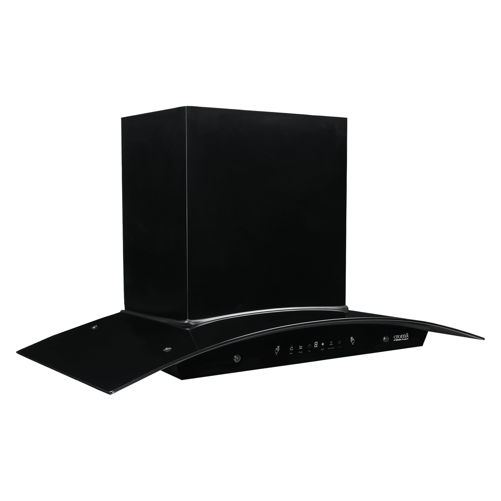 Croma AG1110 90cm 1800m3/hr Ducted Auto Clean Wall Mounted Chimney with Motion Sensor Control (Black)_4