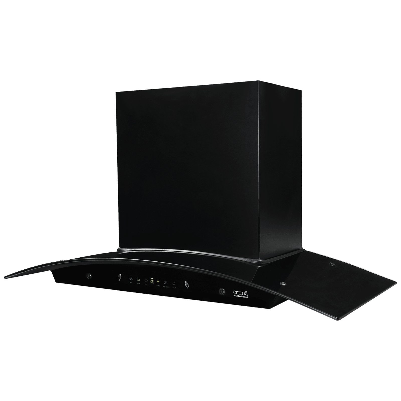 Croma AG1110 90cm 1800m3/hr Ducted Auto Clean Wall Mounted Chimney with Motion Sensor Control (Black)_5