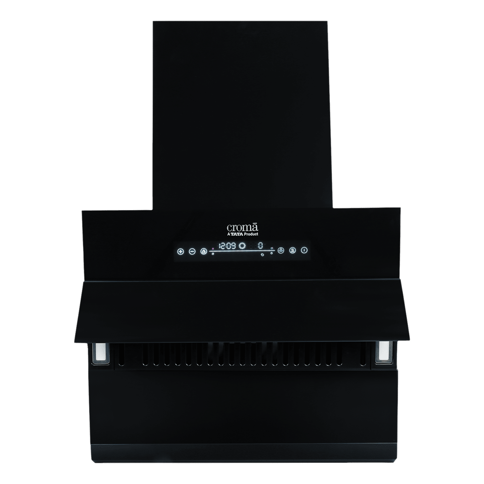 Croma AG1114 90cm 1400m3/hr Ducted Auto Clean Wall Mounted Chimney with Motion Sensor Control (Black) Croma AG1114 90cm 1400m3/hr Ducted Auto Clean Wall Mounted Chimney with Motion Sensor Control (Black)_9