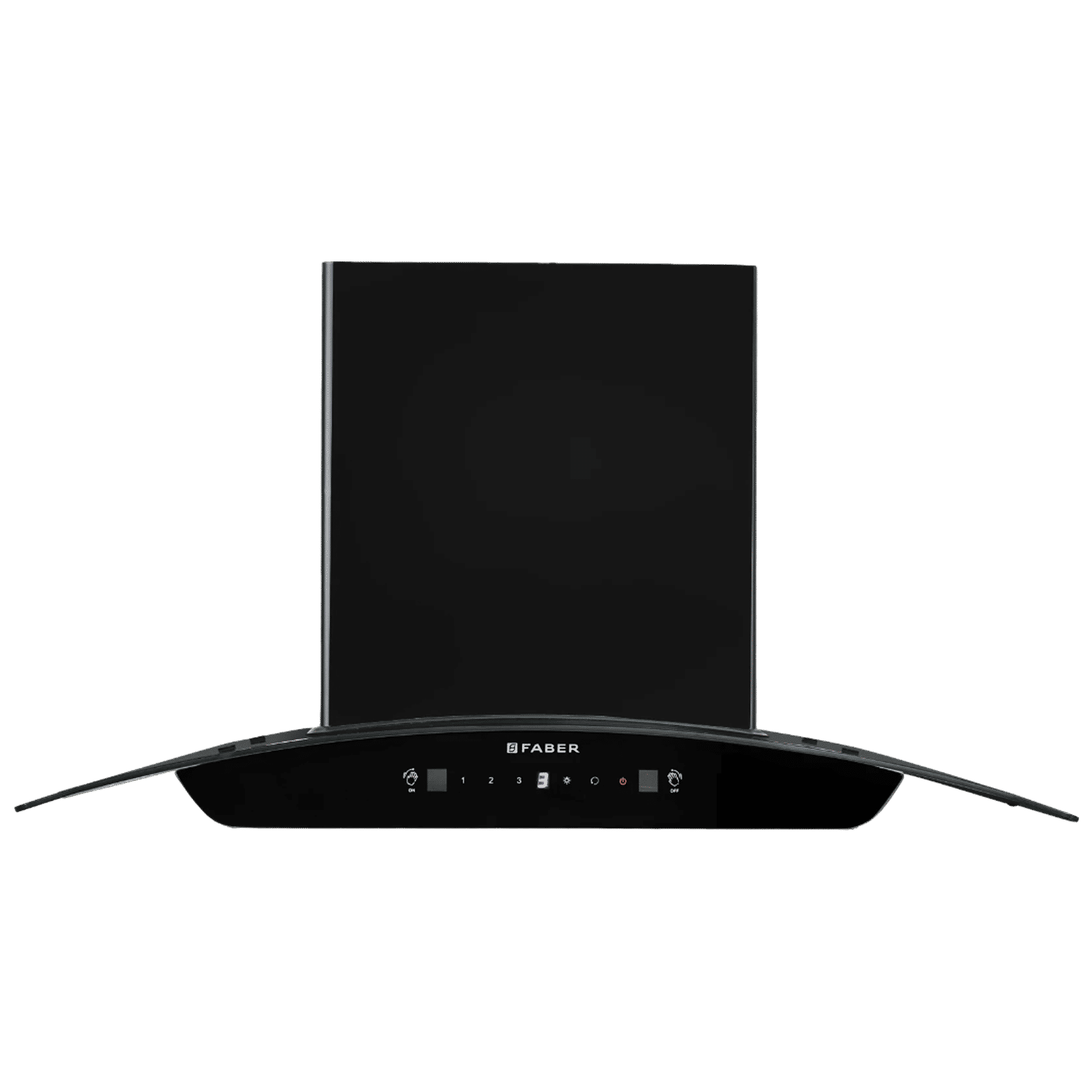 FABER SUNNY IN HC SC FL LG 75 75cm 1200m3/hr Ducted Auto Clean Wall Mounted Chimney with Touch & Gesture Control (Black)_1