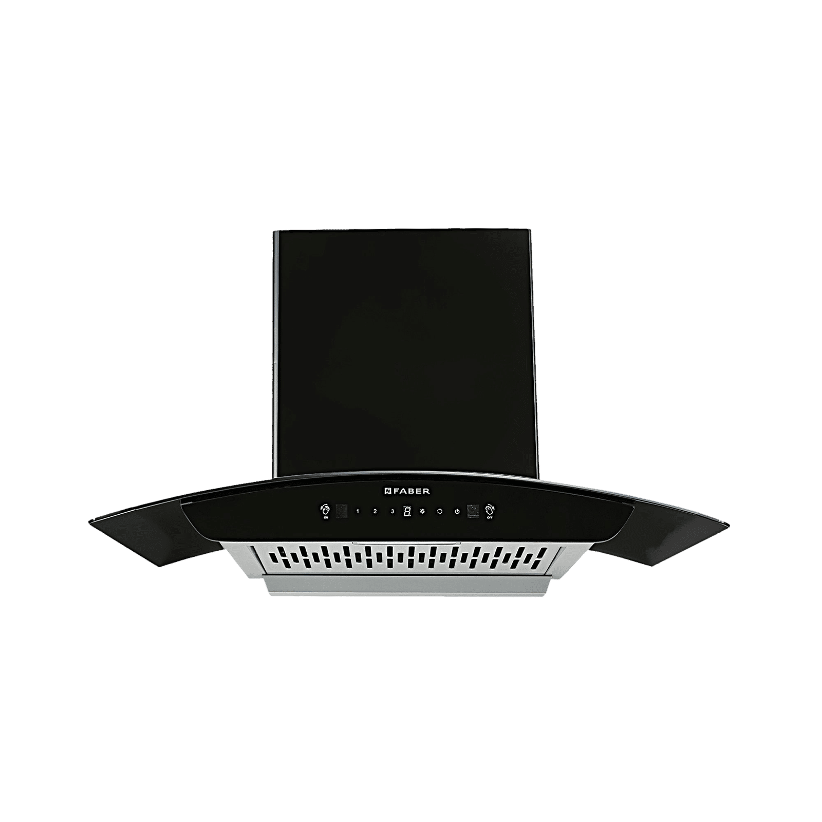 FABER SUNNY IN HC SC FL LG 75 75cm 1200m3/hr Ducted Auto Clean Wall Mounted Chimney with Touch & Gesture Control (Black)_6