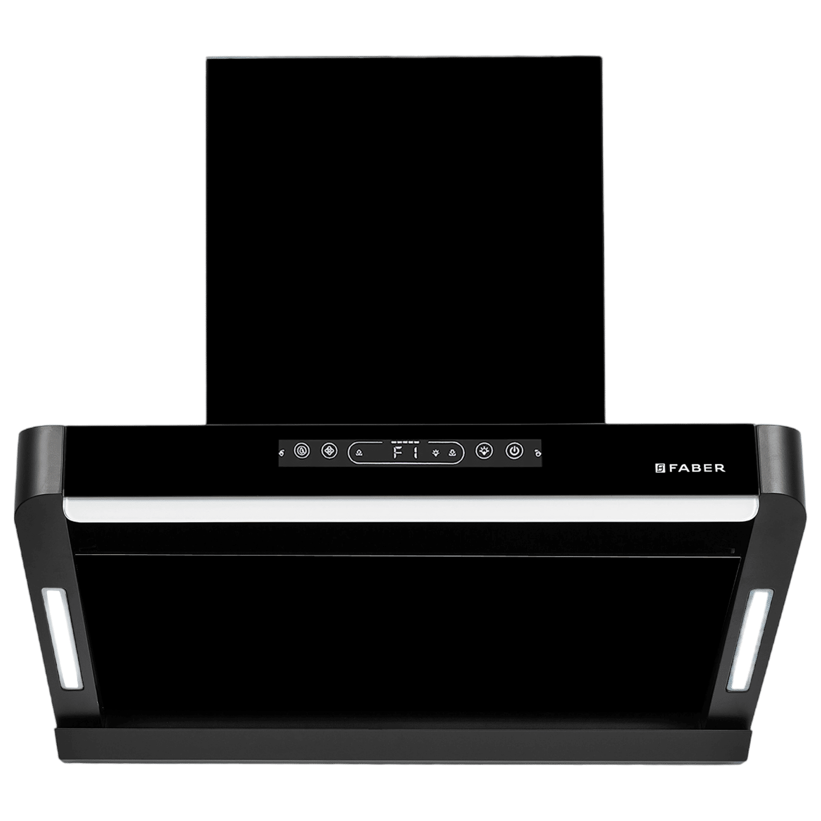 FABER PINNACLE FL HC BK 60 60cm 1500m3/hr Ducted Auto Clean Wall Mounted Chimney with Touch and Gesture Control (Black)_4